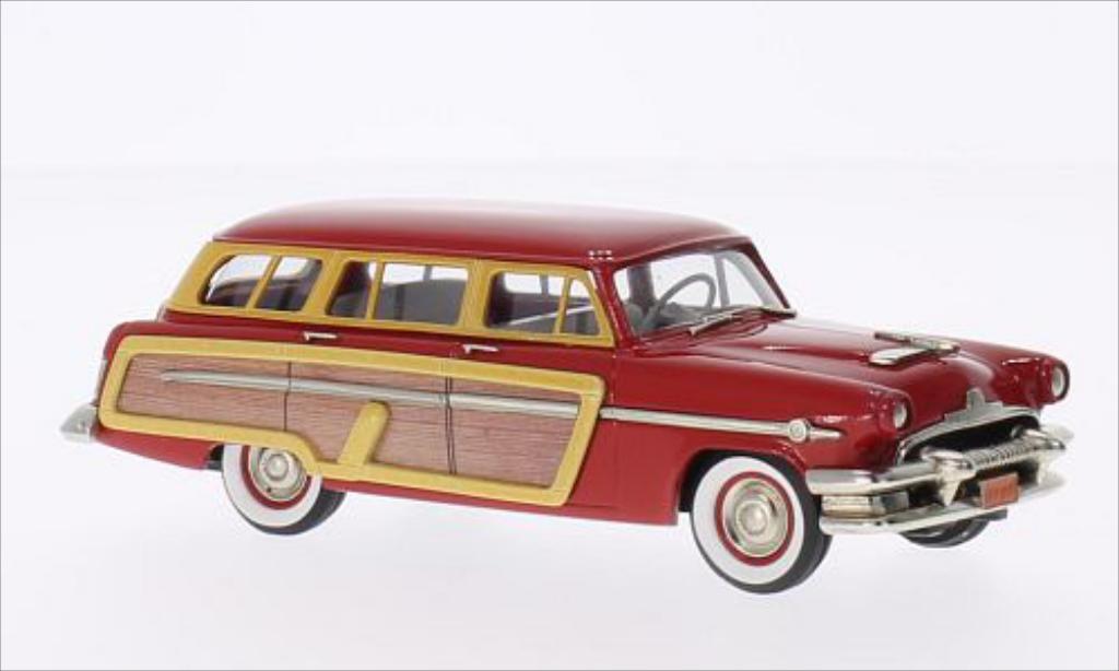 Mercury Monterey 1/43 Brooklin Station Wagon rosso/Holzoptik 1954 modellino in miniatura