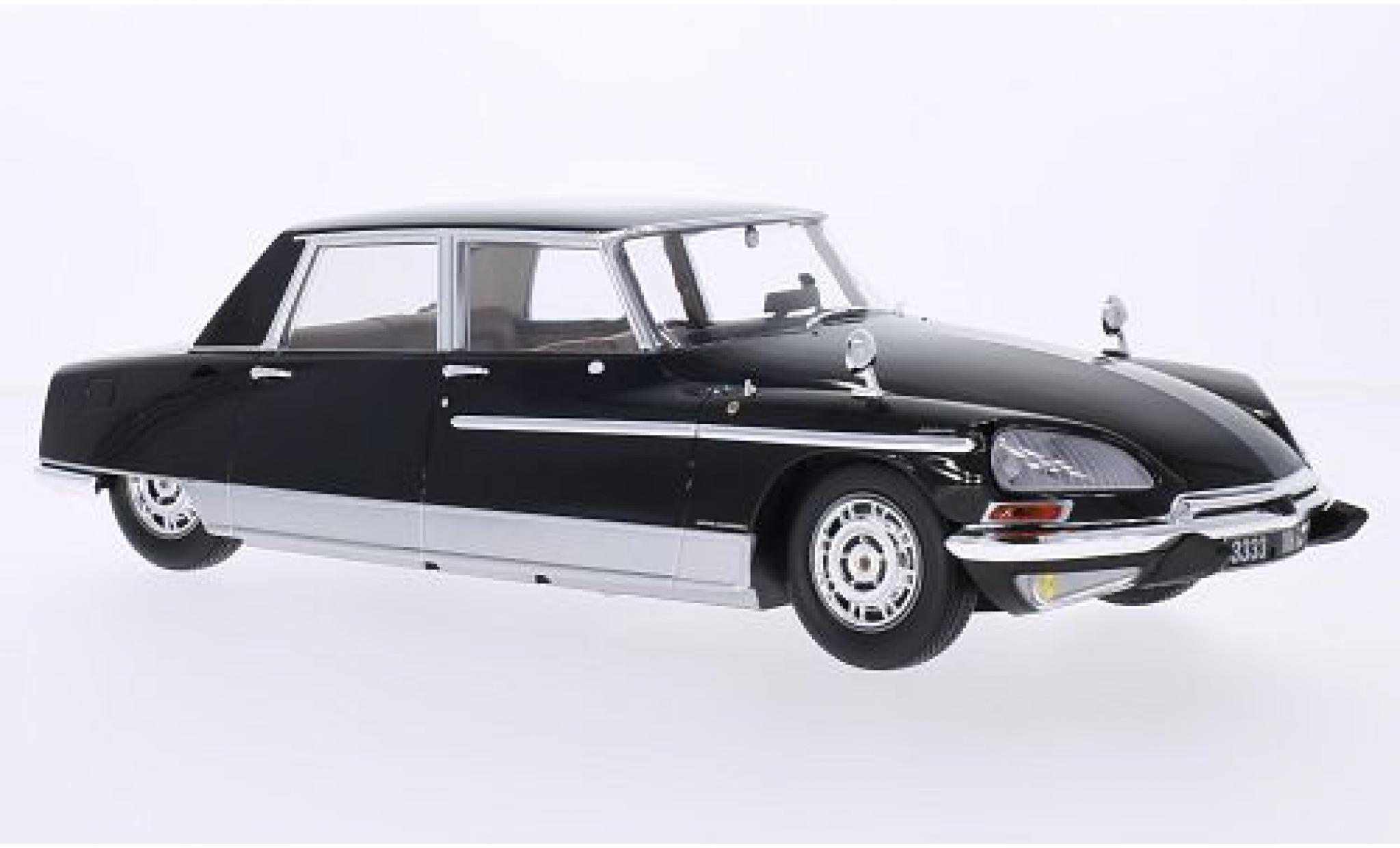 Citroen DS 1/18 Metal 18 21 Henri Chapron Lorraine nero 1969 avec Beleuchtung (Batterien nicht enthalten) modellino in miniatura