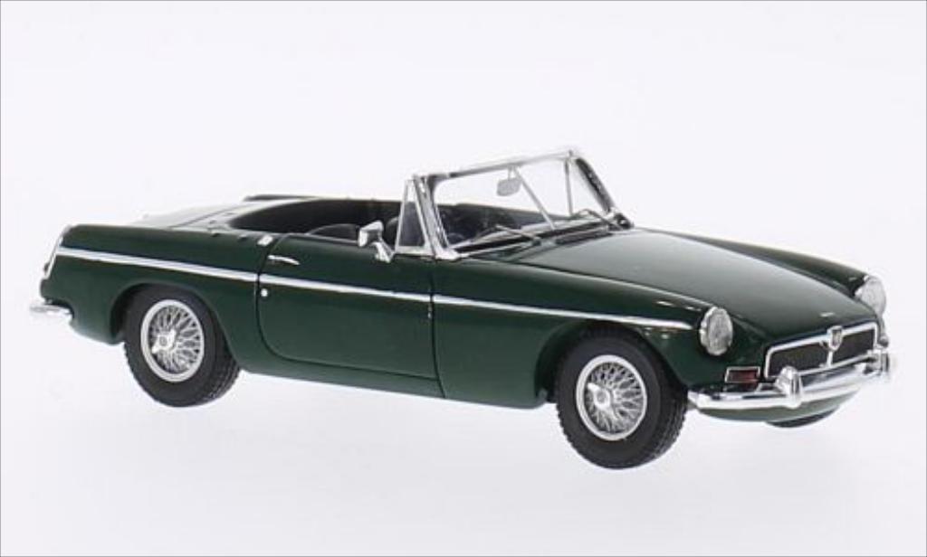 MG B 1/43 Spark grun RHD modellino in miniatura