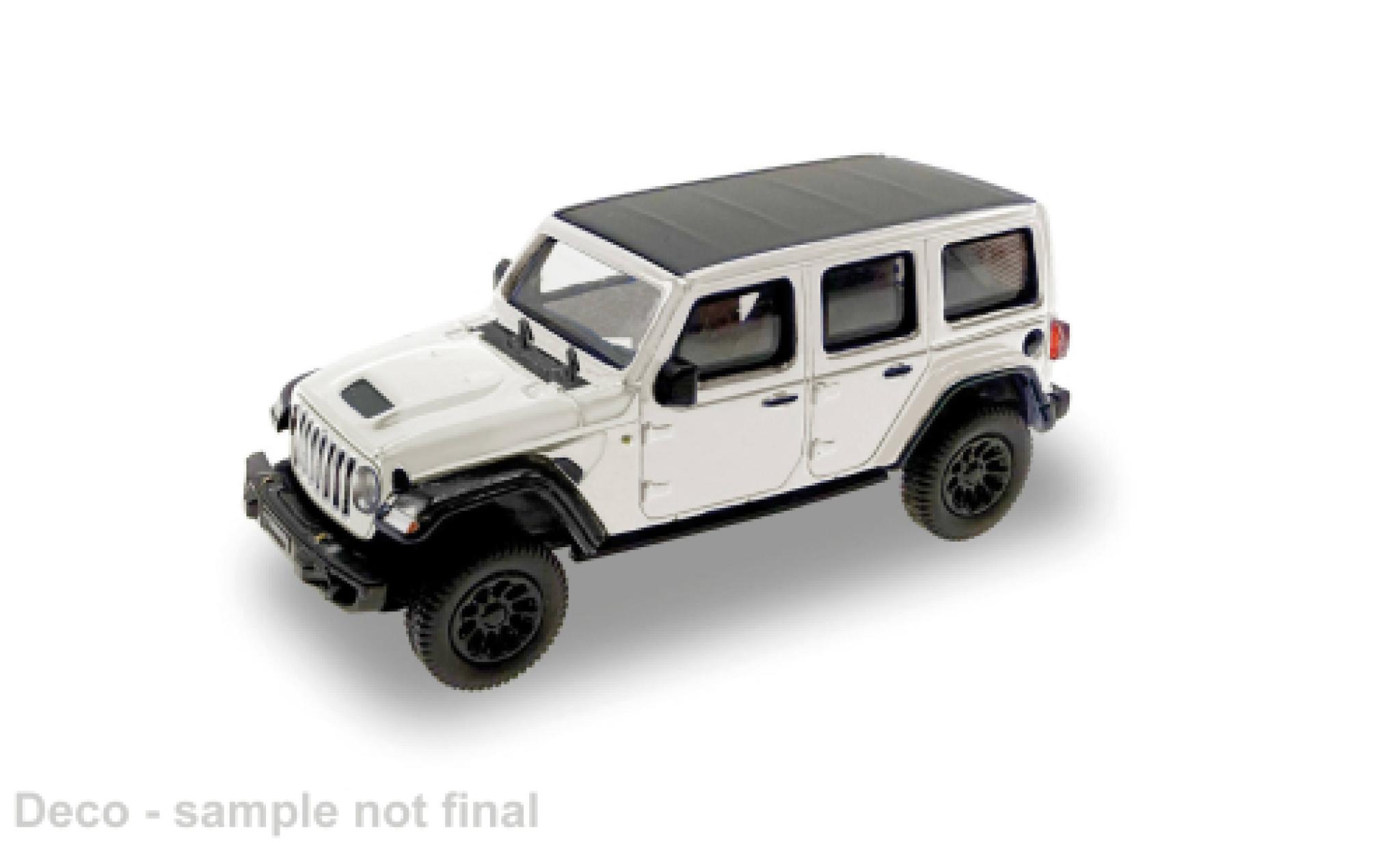 Jeep Wrangler 1/87 Micro City 87 weiss 2017 1:87 modellino in miniatura