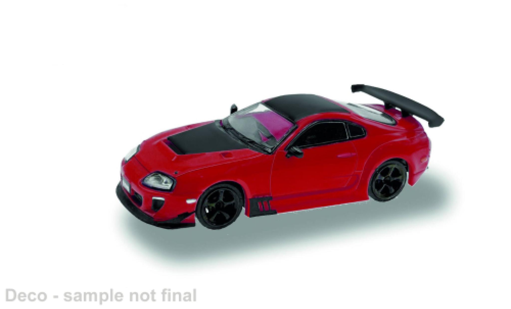 Toyota Supra 1/87 Micro City 87 rot 1993 1:87 modellino in miniatura