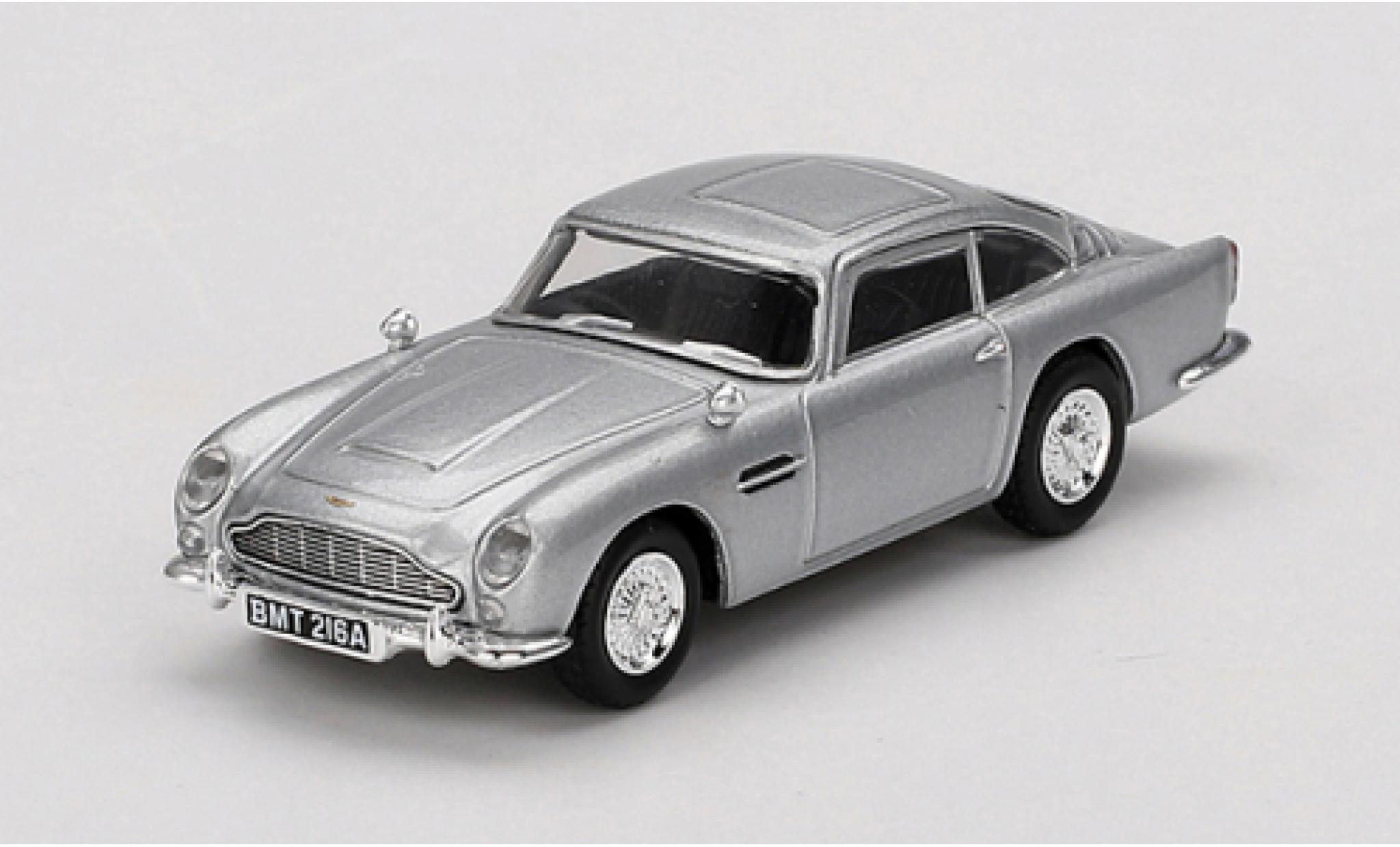 Aston Martin DB5 1/64 Mini GT Thunderball silber 1965 1:64 modellino in miniatura