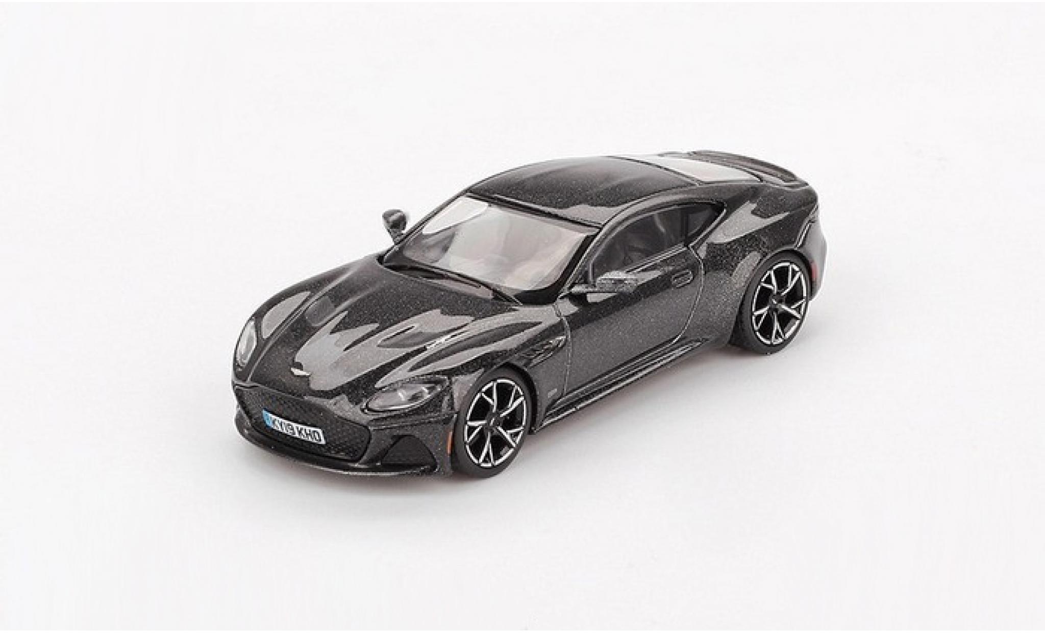 Aston Martin DBS Mini GT 007 Edition grau 2021 1:64 modellino in miniatura