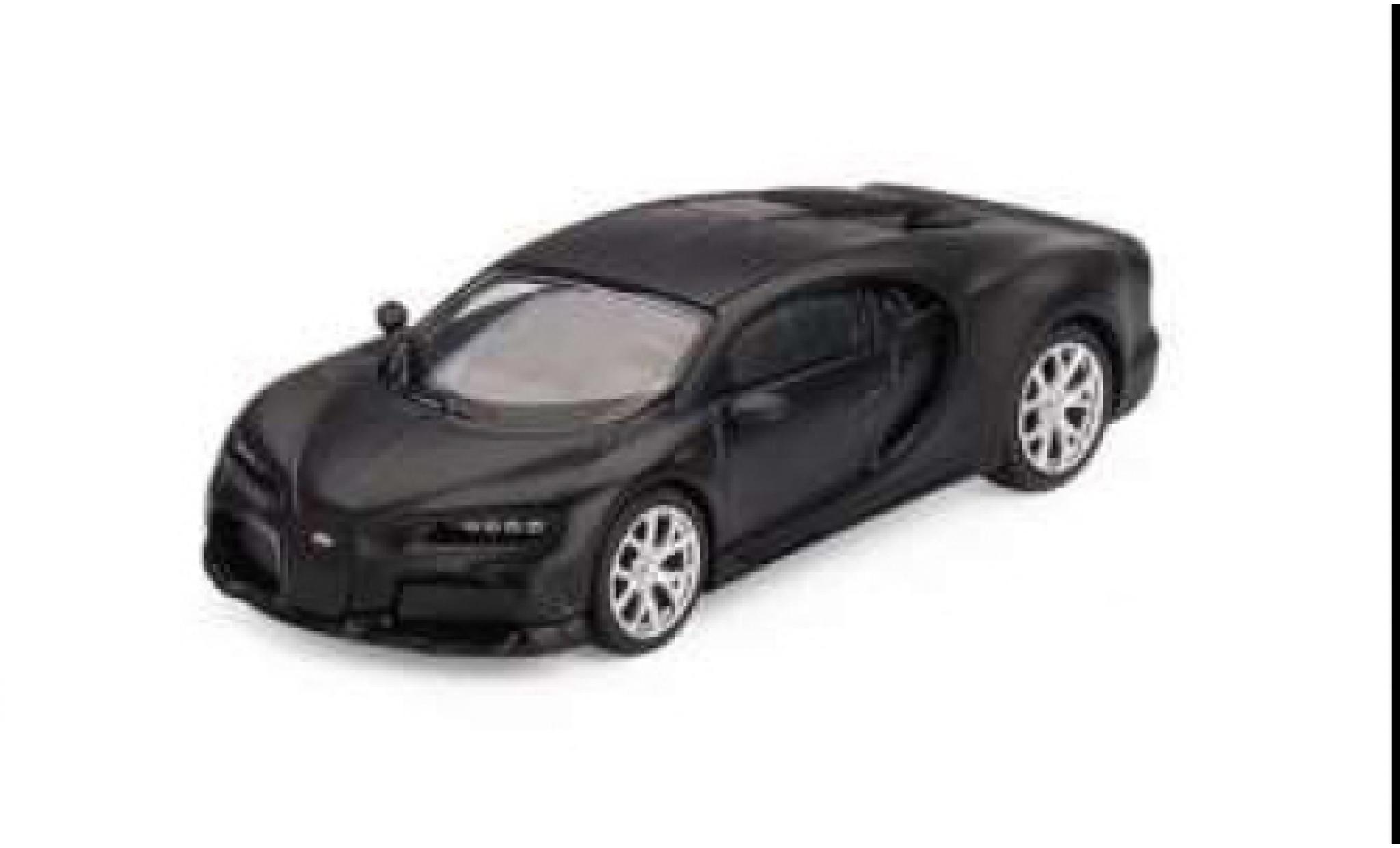 Bugatti Chiron 1/64 Mini GT Super Sport 300 schwarz 2020 1:64 modellino in miniatura