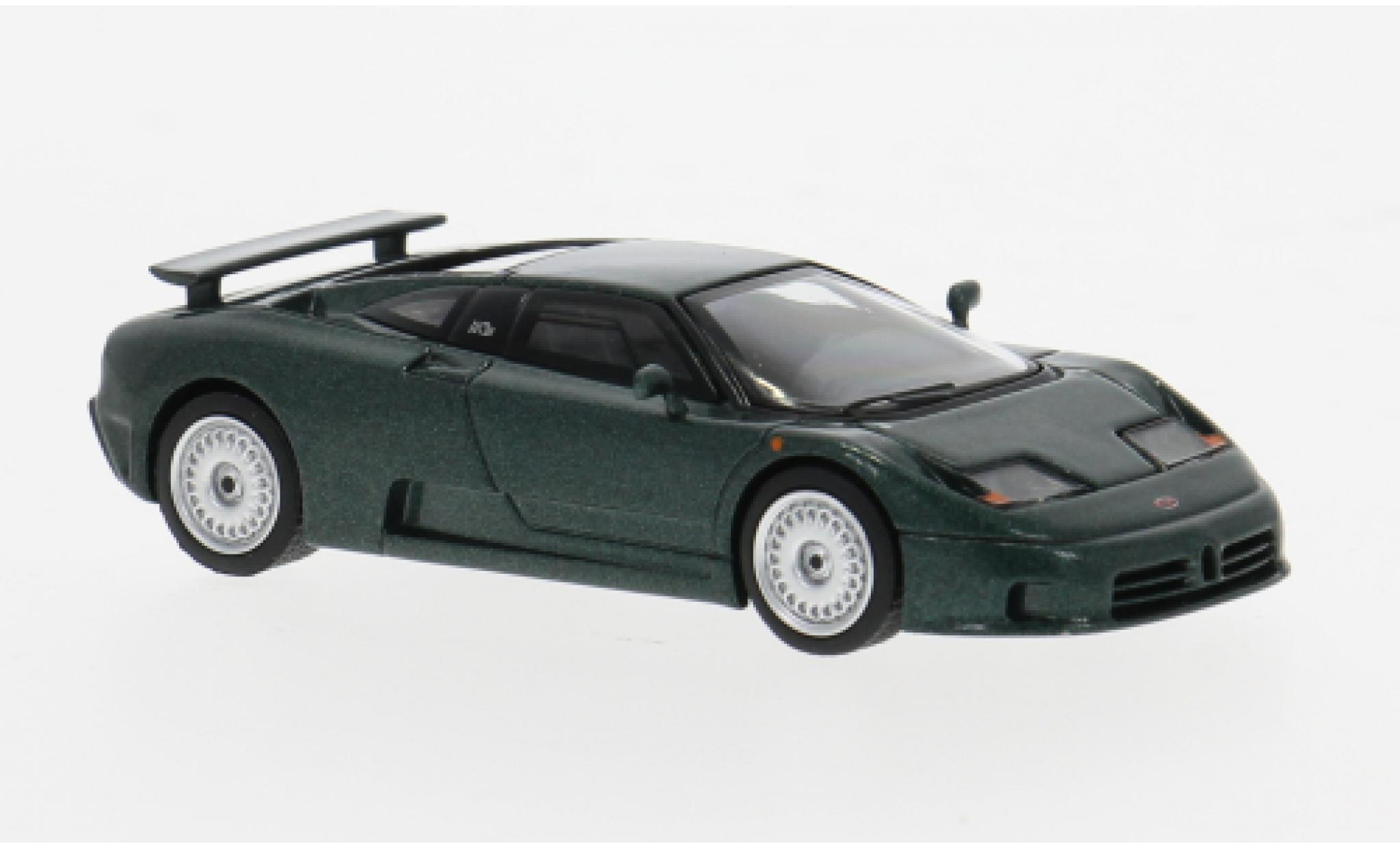 Bugatti EB110 Mini GT GT grün 1995 1:64 modellino in miniatura