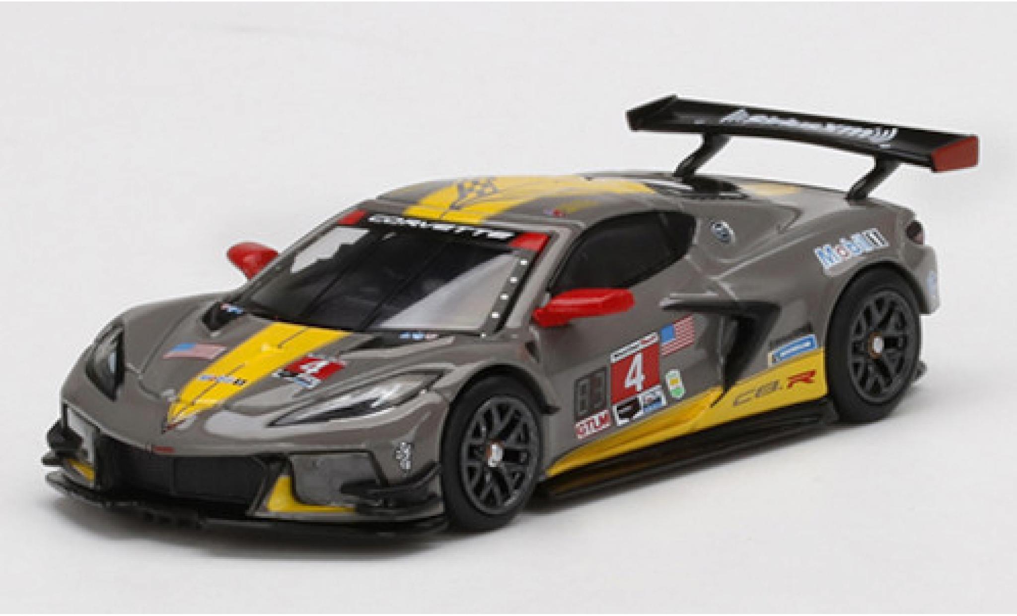 Chevrolet Corvette 1/64 Mini GT C8.R No.4 Racing IMSA 24h Daytona 2020 M.Fässler/O.Gavin/T.Milner modellino in miniatura