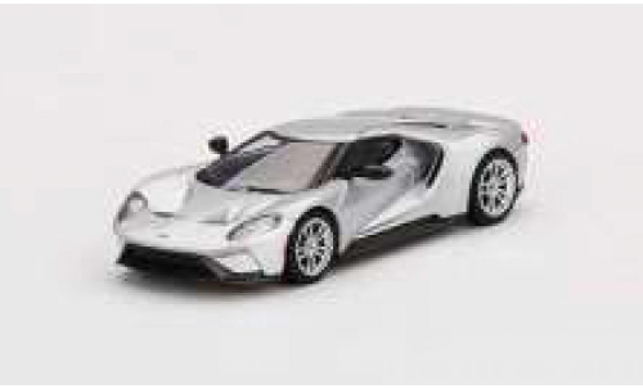 Ford GT 1/64 Mini GT silber 2020 1:64 modellino in miniatura