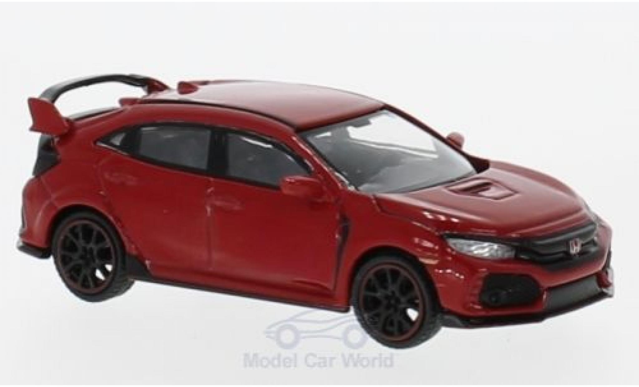 Honda Civic Type R 1/64 Mini GT Type R (FK8) rosso modellino in miniatura