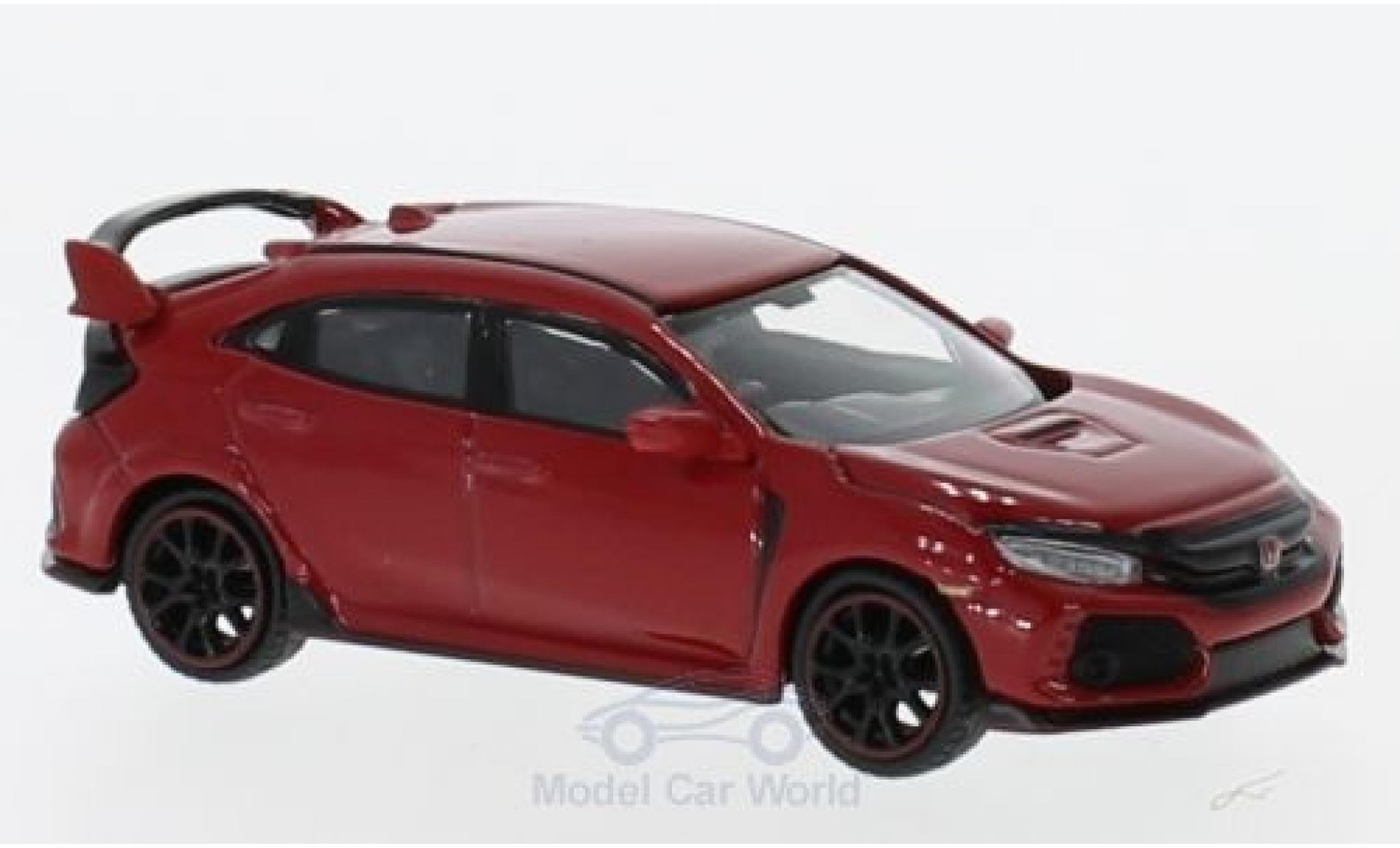 Honda Civic Type R 1/64 Mini GT Type R (FK8) rosso RHD modellino in miniatura