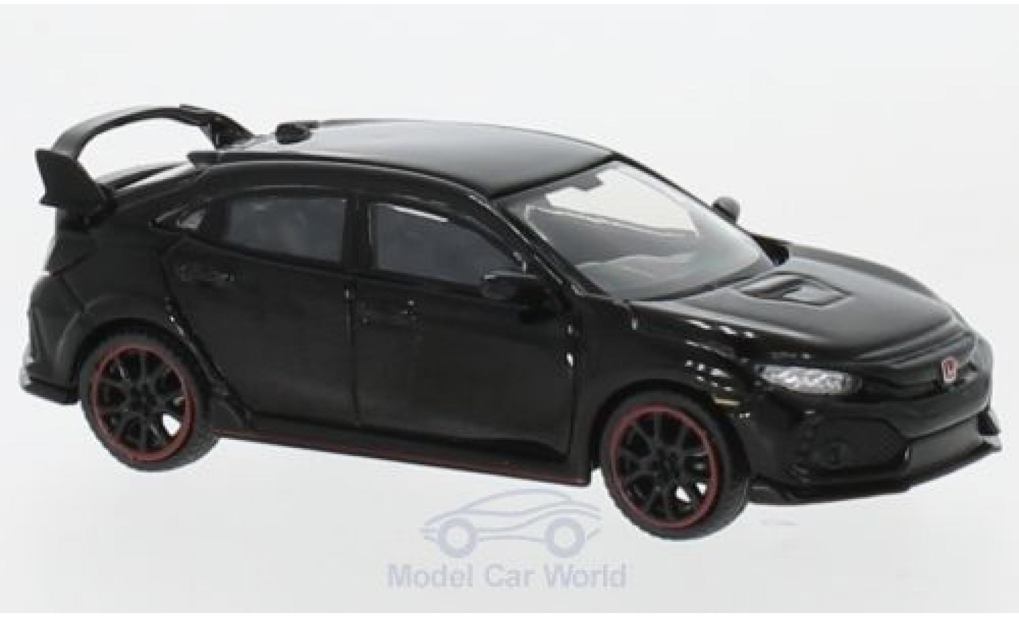 Honda Civic 1/64 Mini GT Type R (FK8) nero RHD modellino in miniatura