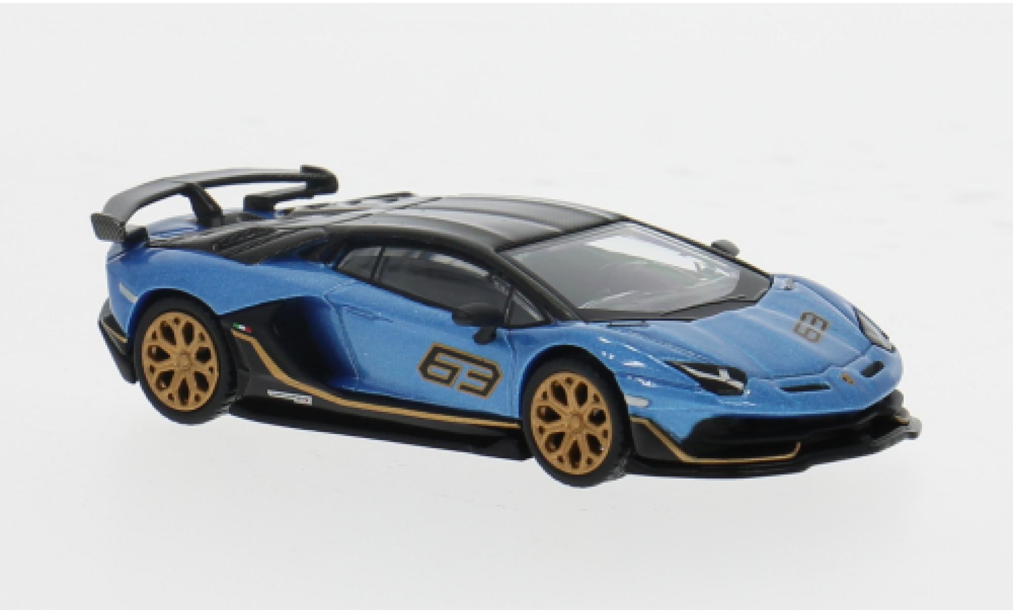 Lamborghini Aventador 1/64 Mini GT SVJ 2023 #63 1:64 modellino in miniatura