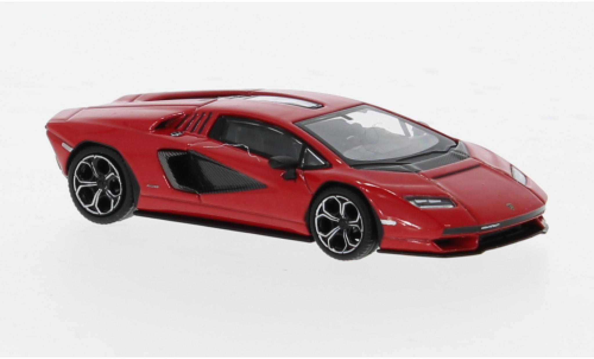 Lamborghini Countach 1/64 Mini GT LPI 800-4 rot 1:64 modellino in miniatura