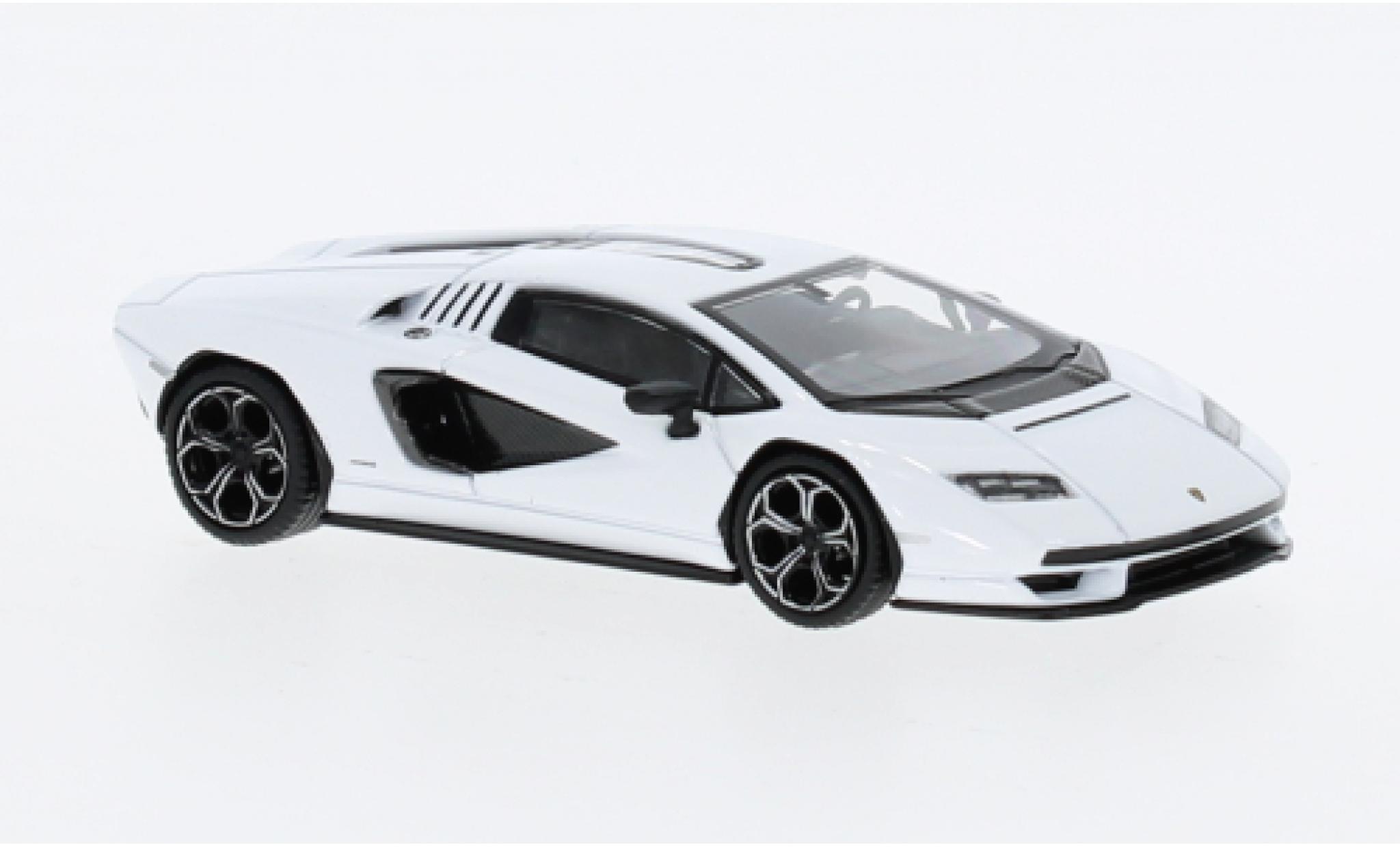 Lamborghini Countach 1/64 Mini GT LPI 800-4 weiss 1:64 modellino in miniatura