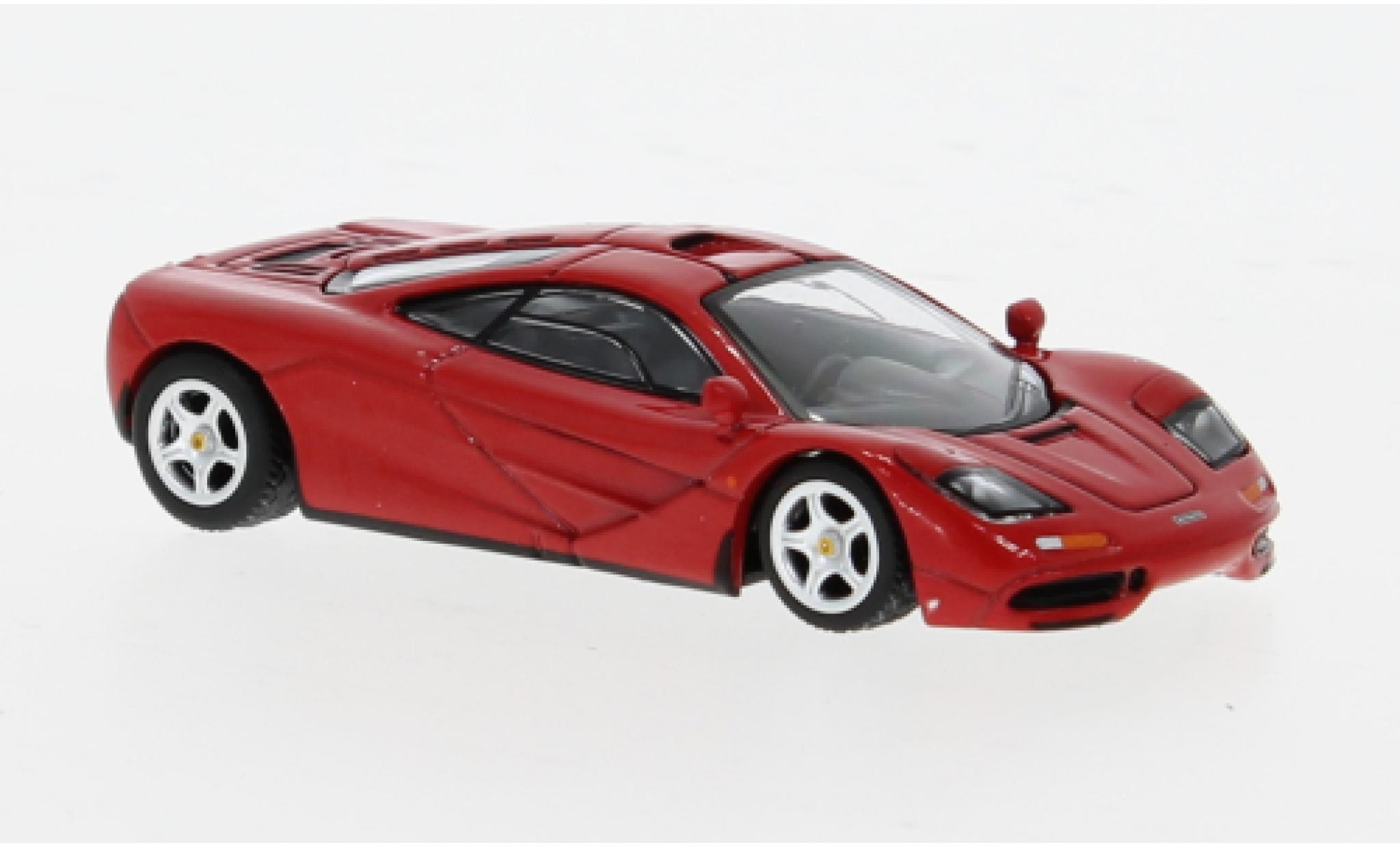 McLaren F1 1/64 Mini GT rot 1:64 modellino in miniatura