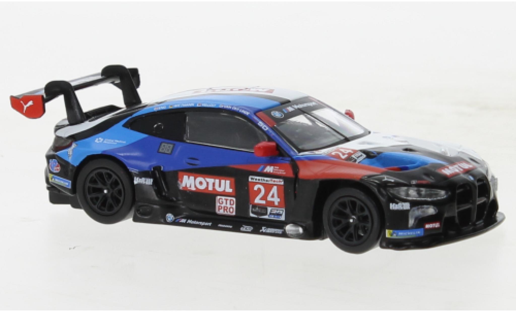 Bmw M4 1/64 Mini GT GT3 No.24 M Team RLL IMSA 24h Daytona 2022 modellino in miniatura