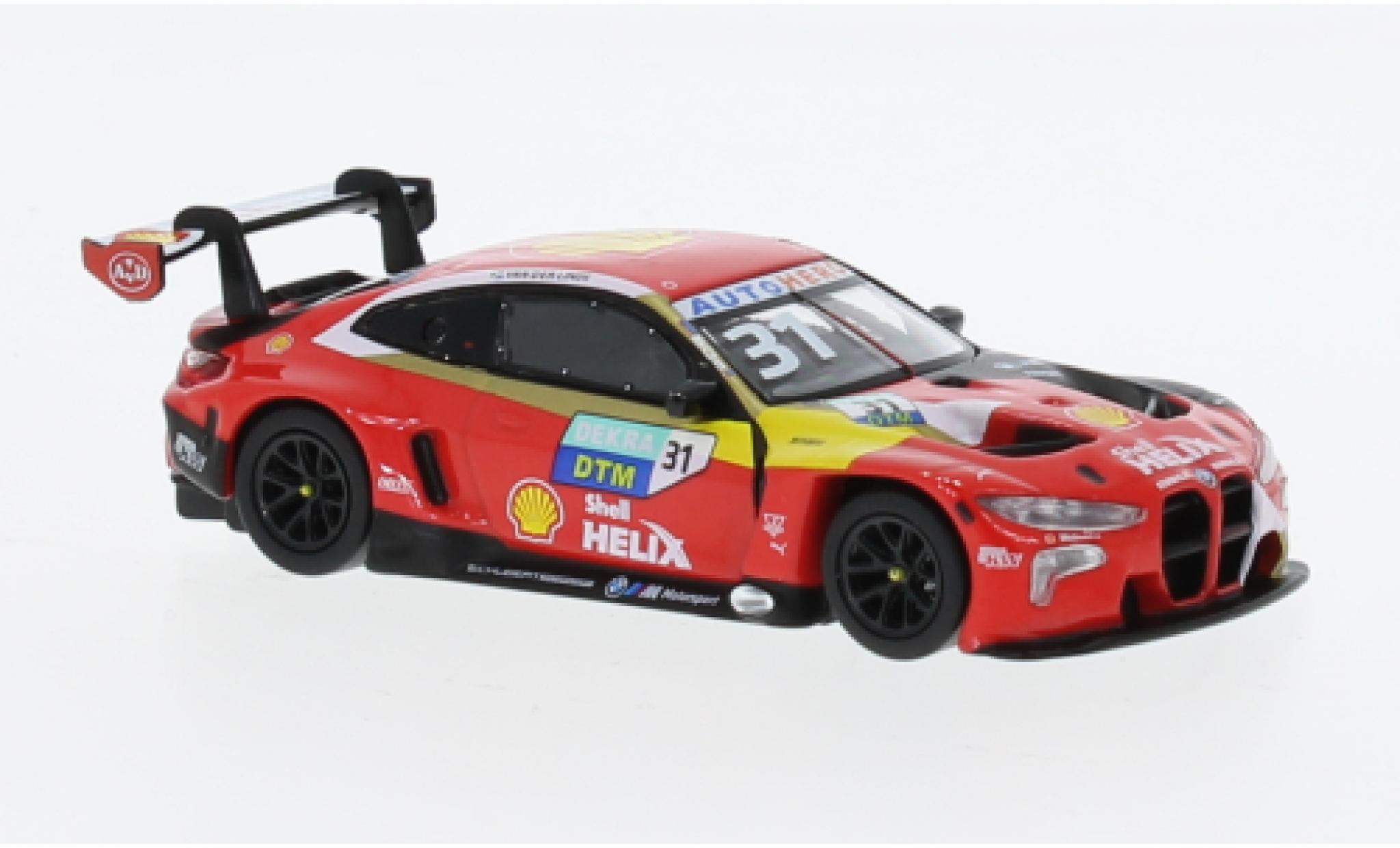 Bmw M4 1/64 Mini GT GT3 No.31 Schubert Motorsport S Helix DTM 2022 modellino in miniatura
