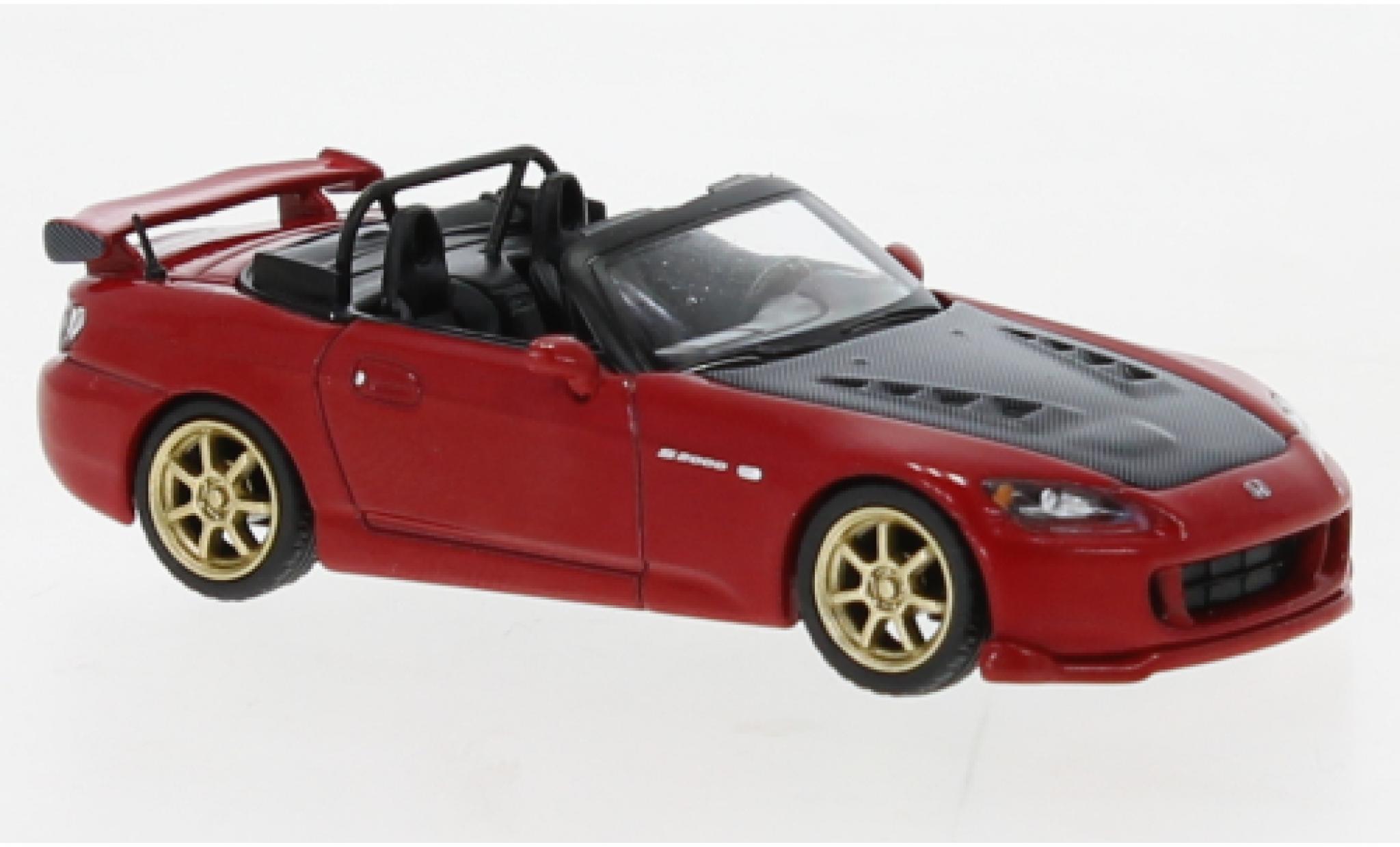 Honda S2000 1/64 Mini GT (AP2) Mugen rosso modellino in miniatura