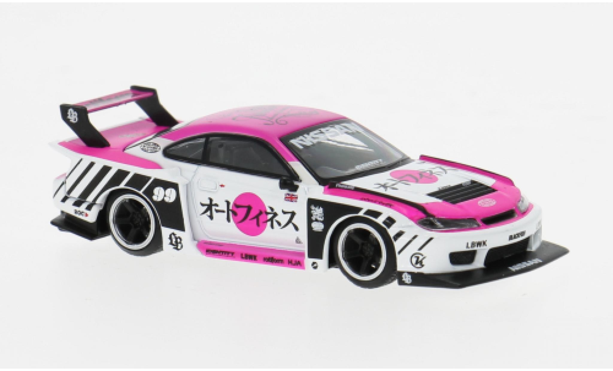 Nissan Silvia 1/64 Mini GT (S15) LB-Super Silhouette 2023 Auto Finesse #99 1:64 modellino in miniatura