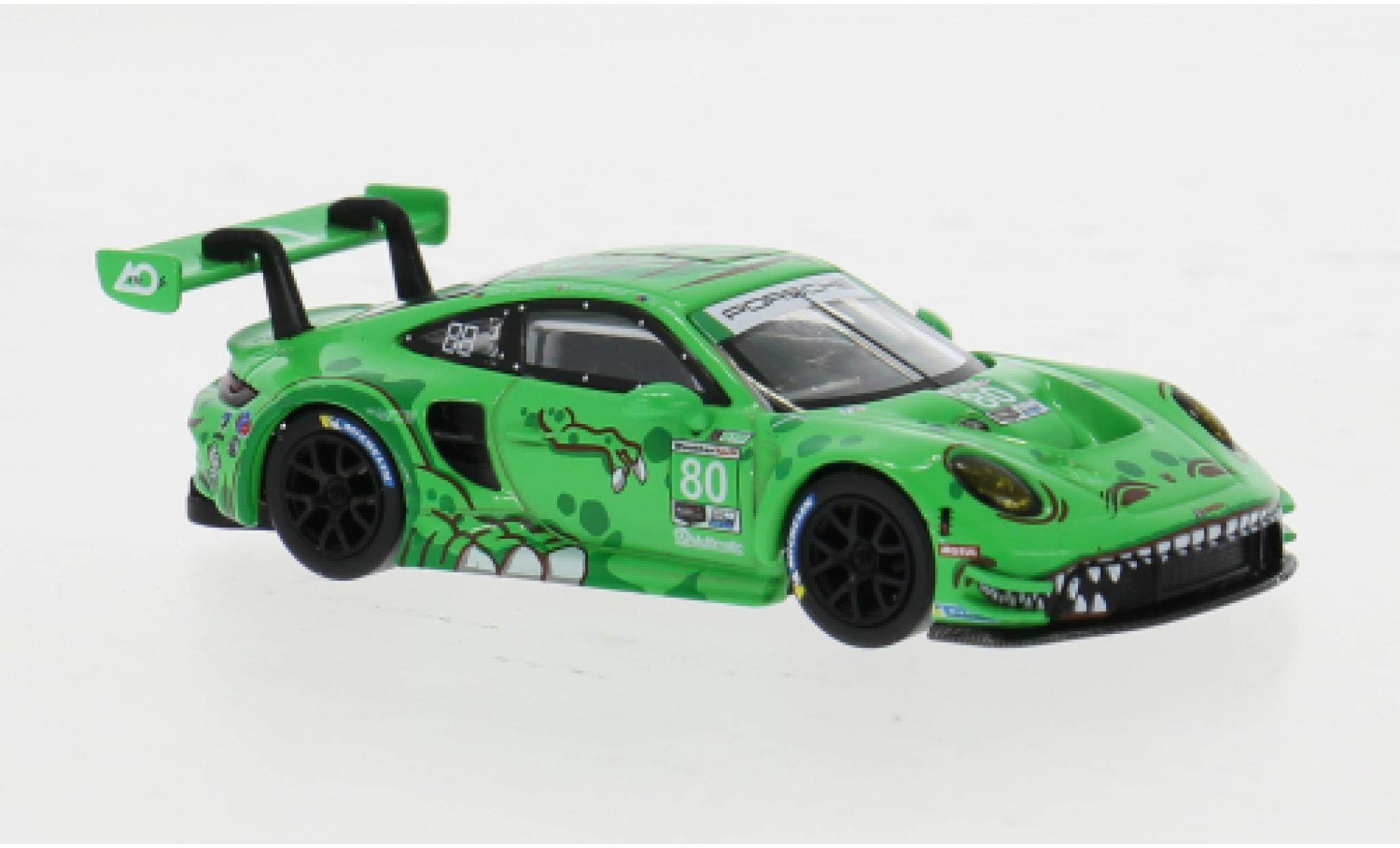 Porsche 992 GT3 R 1/64 Mini GT 913  12h Sebring 2023 #80 1:64 modellino in miniatura