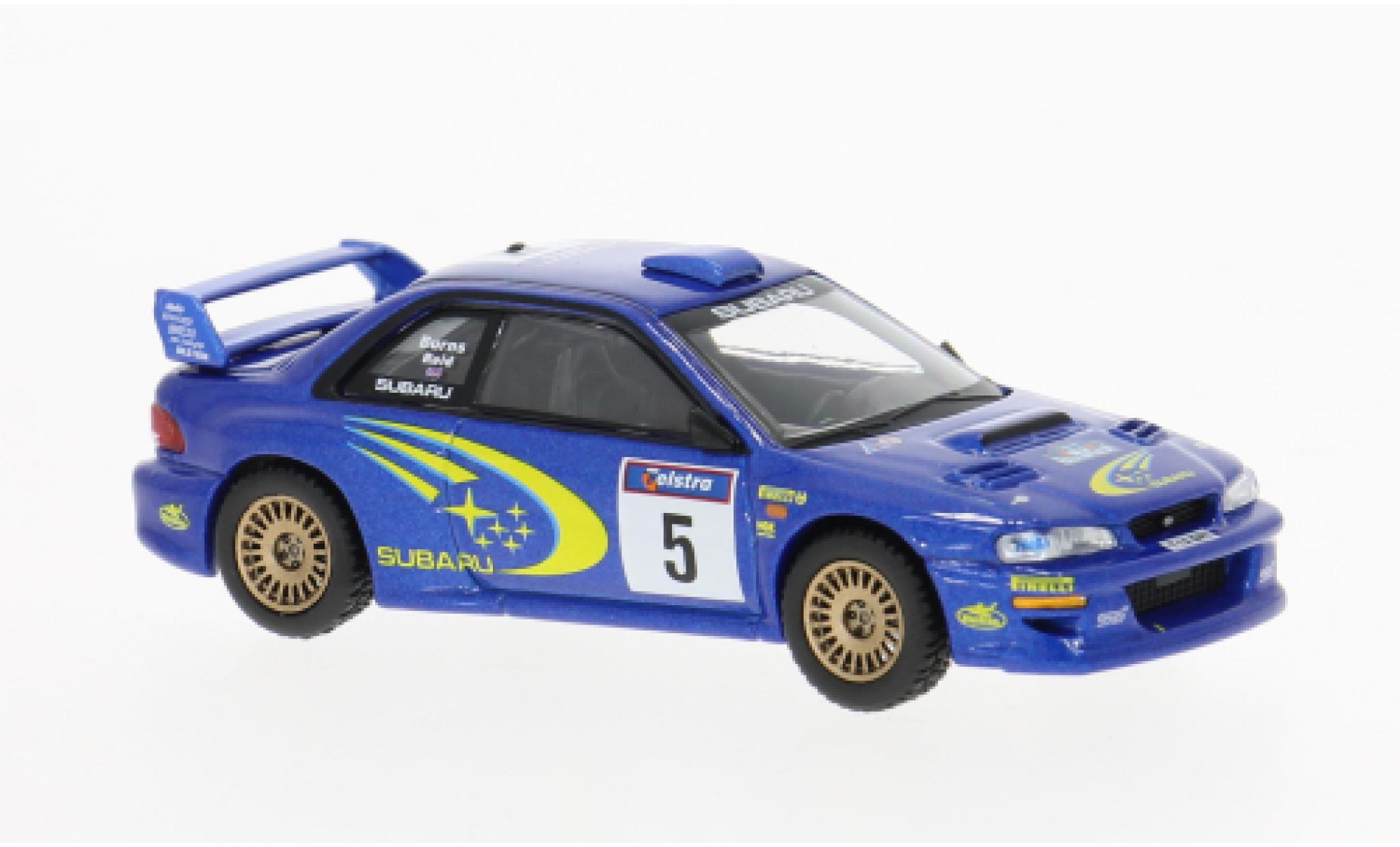 Subaru Impreza 1/64 Mini GT WRC99 Rally Australia 1999 #5 1:64 modellino in miniatura