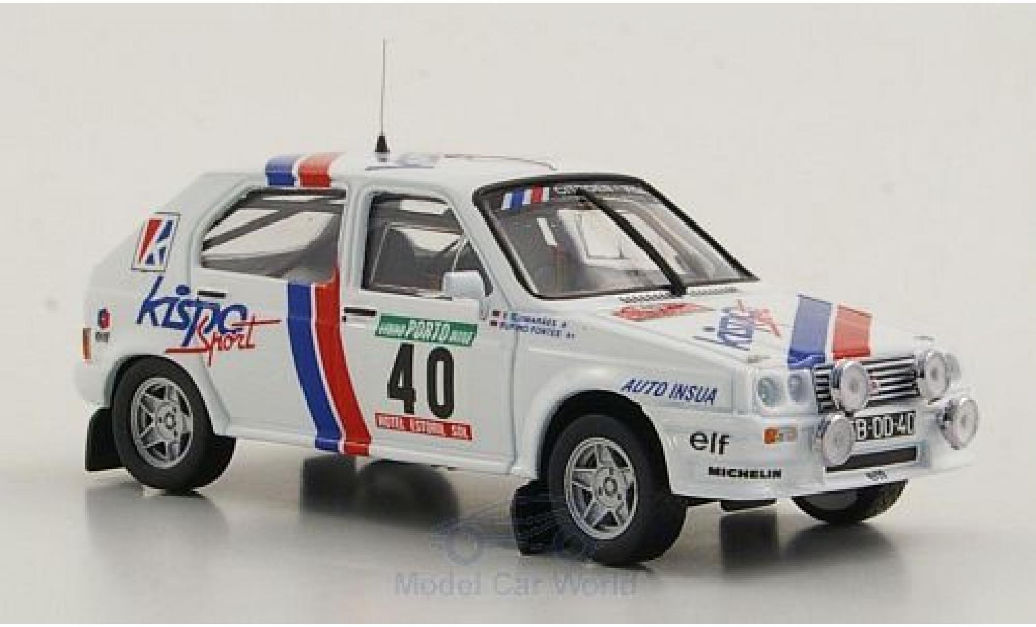 Citroen Visa 1/43 Mini Partes Chrono Gr.B No.40 Rallye Portugal 1983 modellino in miniatura