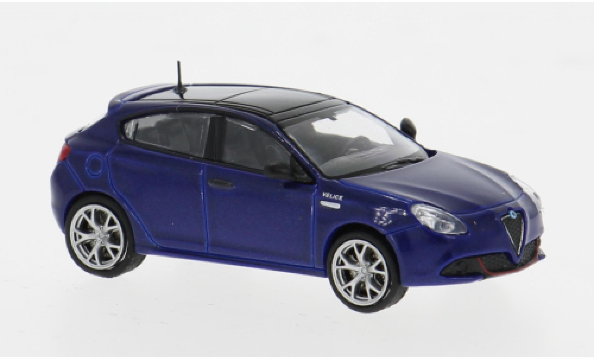 Alfa Romeo Giulietta 1/87 Minichamps Veloce metallise blau 2017 1:87 modellino in miniatura