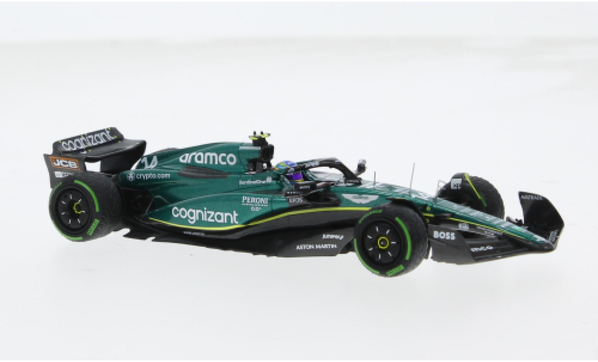 Aston Martin AMR2 1/43 Minichamps 3 No.14 Aramco Cognizant F1 Team Cognizant Formel 1 GP Monaco 2023 1:43 modellino in miniatura