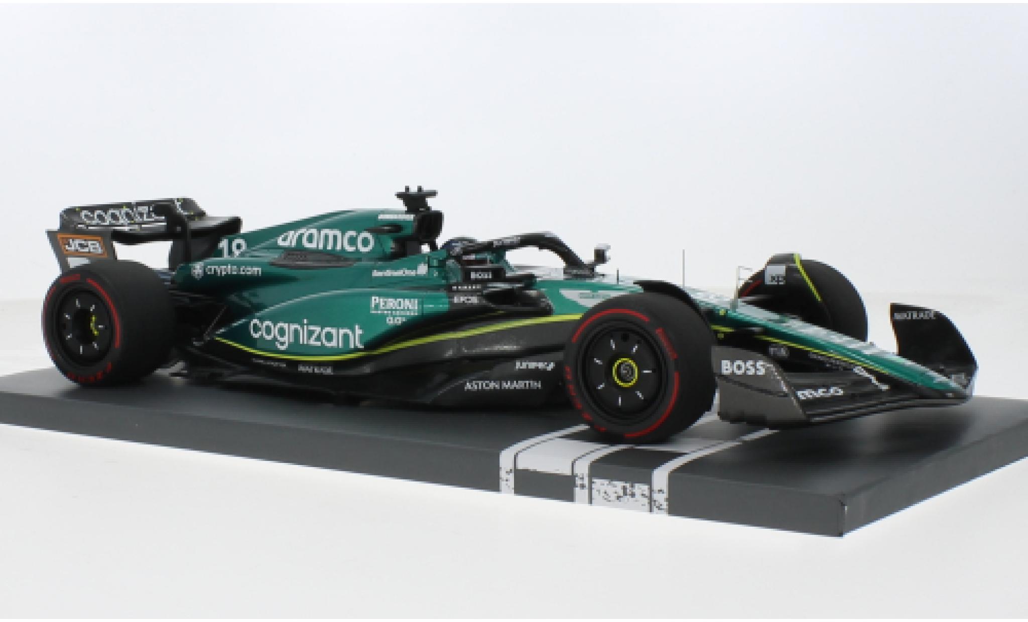 Aston Martin AMR2 1/18 Minichamps 3 No.18 Aramco Cognizant F1 Team Cognizant Formel 1 GP Australien 2023 1:18 modellino in miniatura
