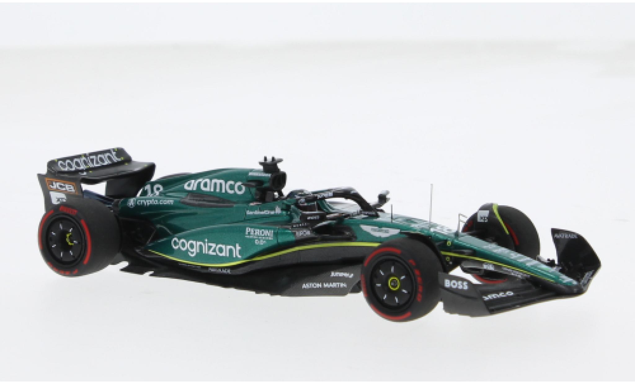 Aston Martin AMR2 1/43 Minichamps 3 No.18 Aramco Cognizant F1 Team Cognizant Formel 1 GP Australien 2023 1:43 modellino in miniatura