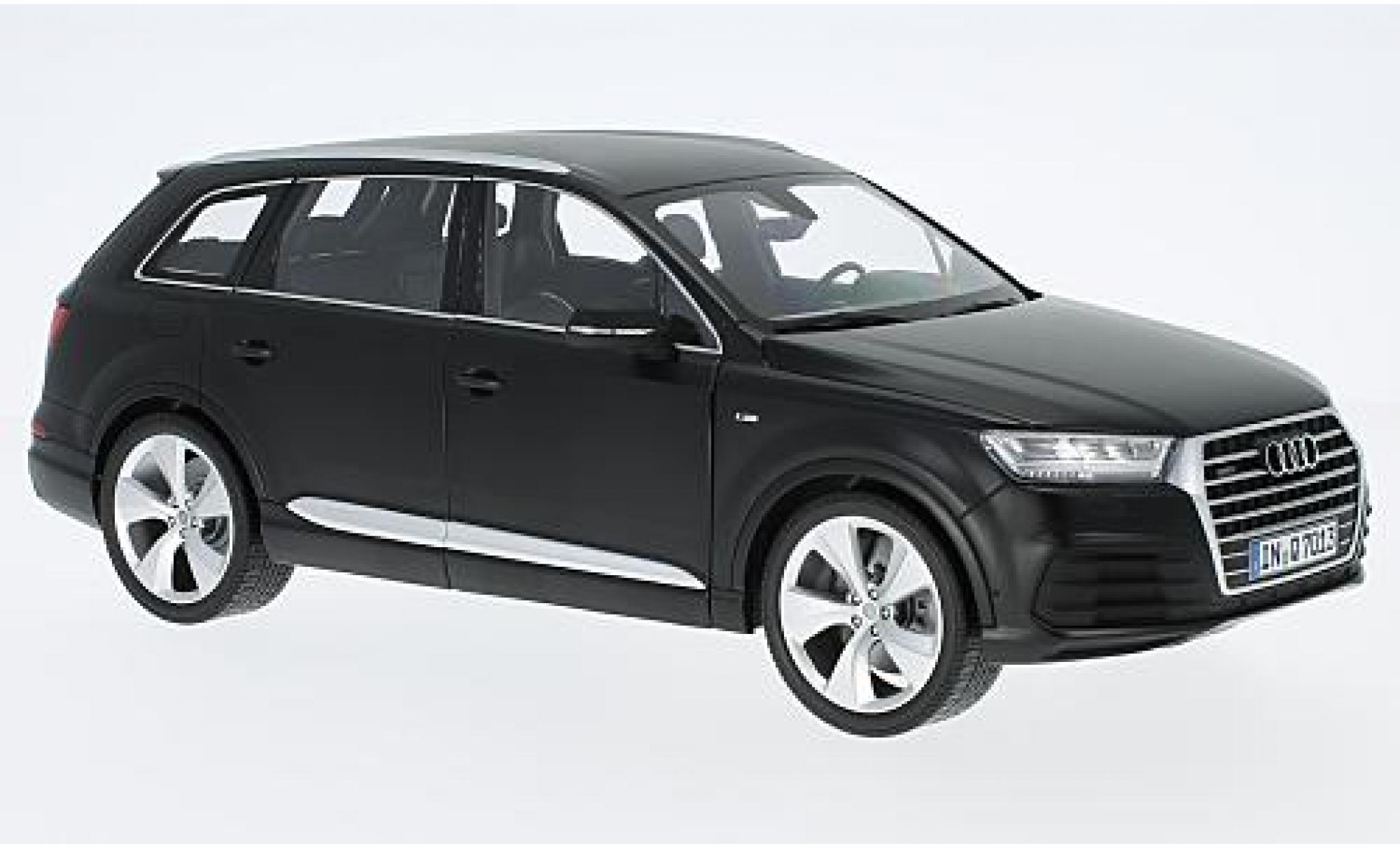 Audi Q7 1/18 Minichamps matt-nero 2015 modellino in miniatura