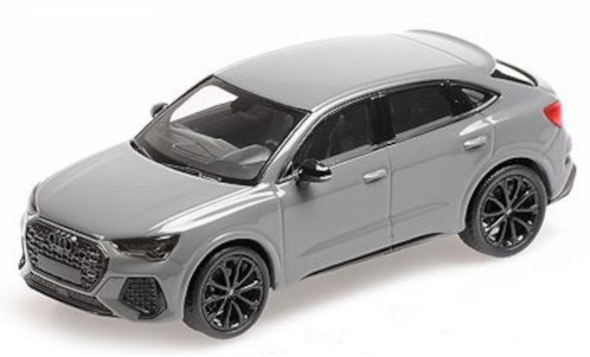 Audi RS Q3 1/43 Minichamps Sportback (F3) grigio 2019 modellino in miniatura