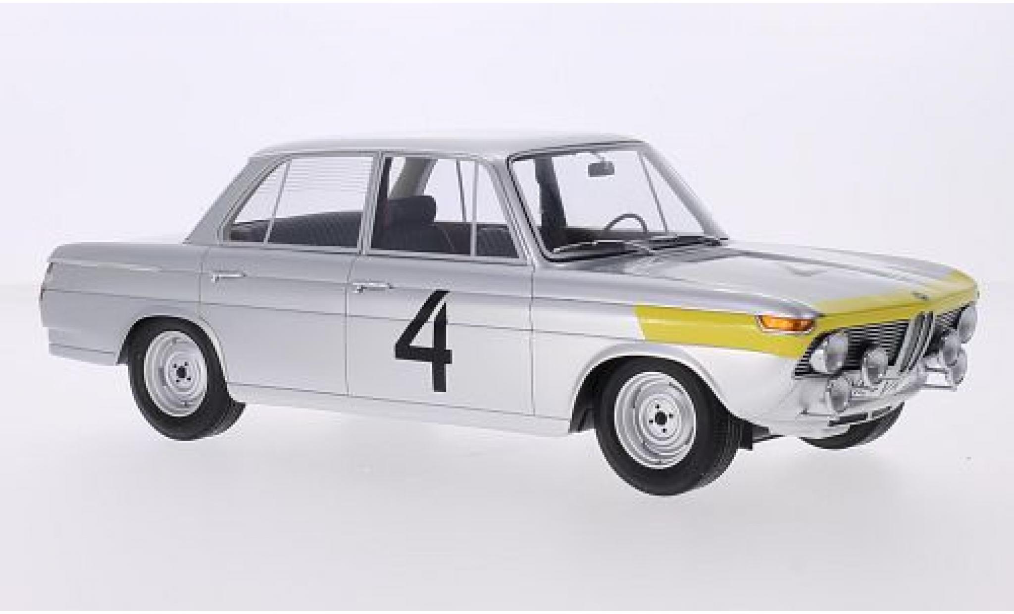 Bmw 1800 1/18 Minichamps TISA No.4 24h Spa 1965 J.Ickx/G.van Ophem modellino in miniatura