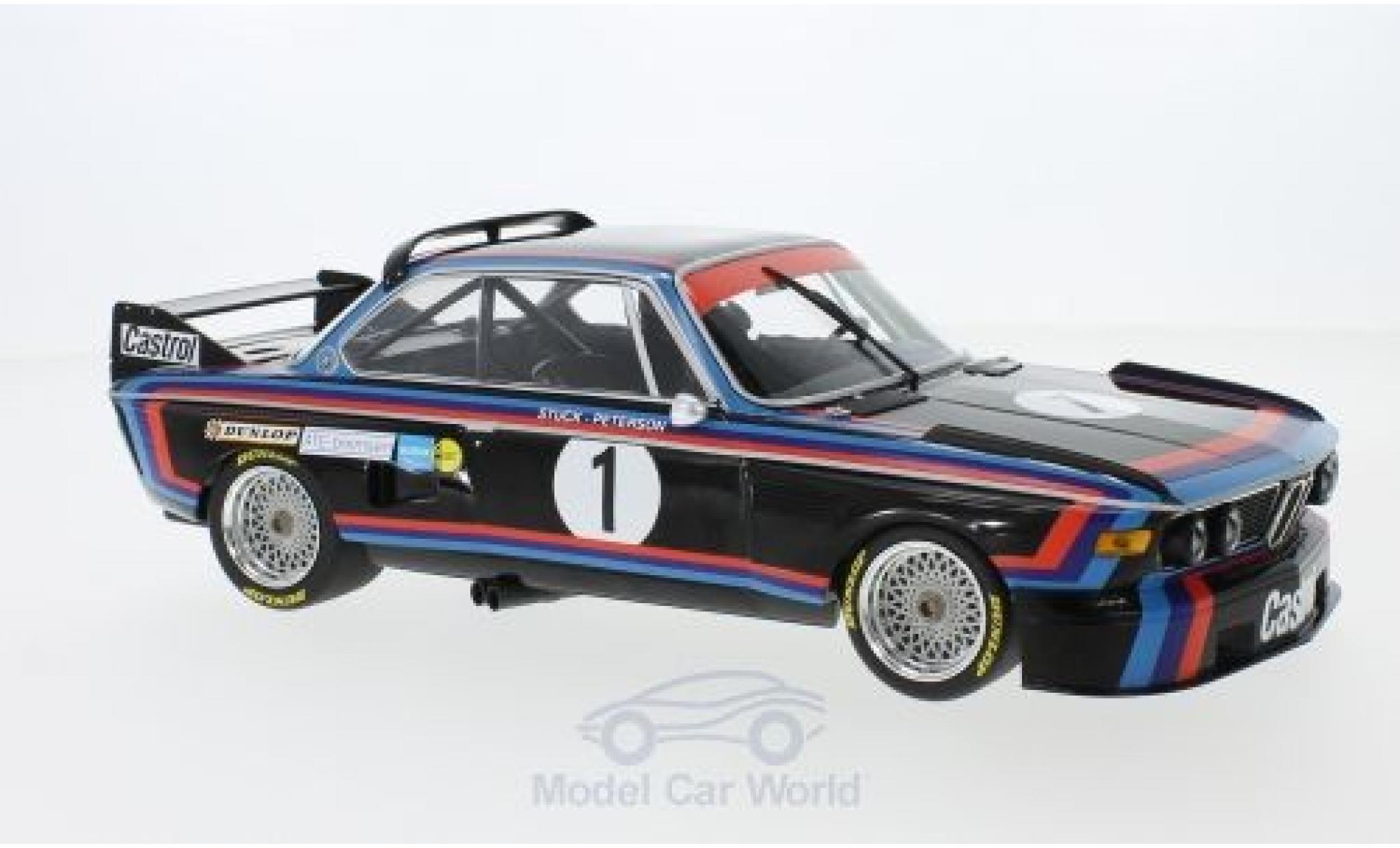 Bmw 3.0 S 1/18 Minichamps CSL No.1 Motorsport Norisring Trophäe 1974 H-J.Stuck modellino in miniatura