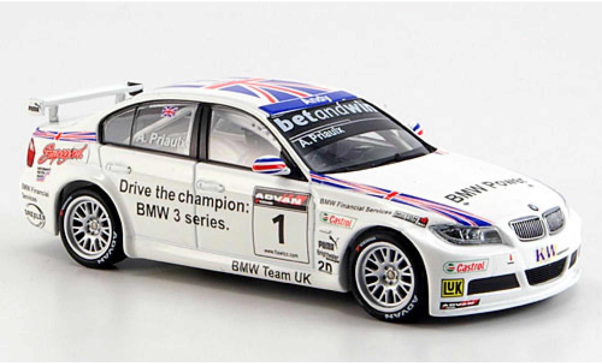 Bmw 320 1/43 Minichamps Si No.1 WTCC 2006 A.Priaulx modellino in miniatura