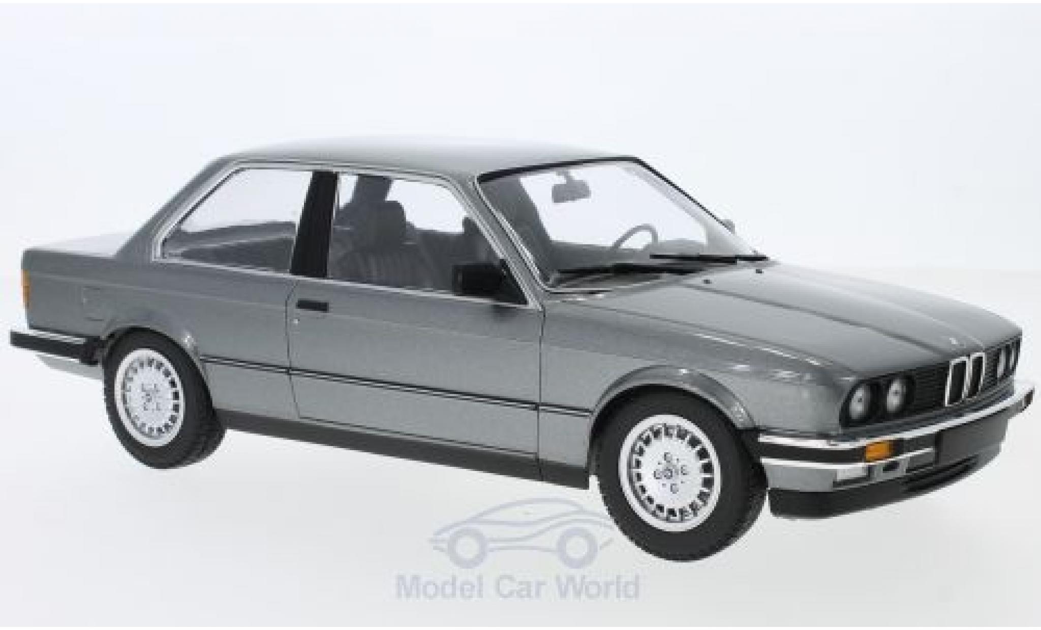 Bmw 323 1/18 Minichamps i (E30) metallico grigio 1982 modellino in miniatura
