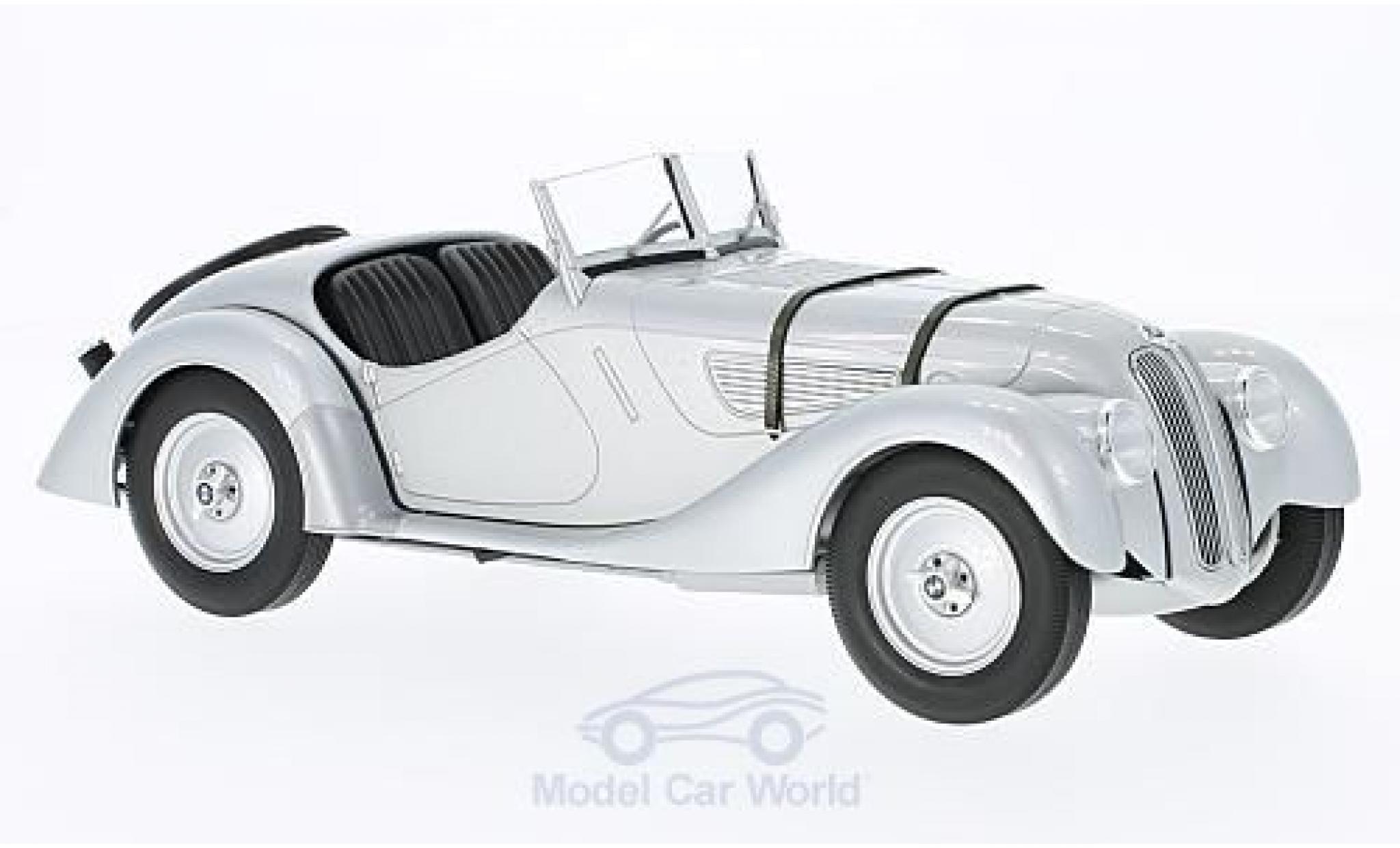Bmw 328 1/18 Minichamps grigio 1936 modellino in miniatura