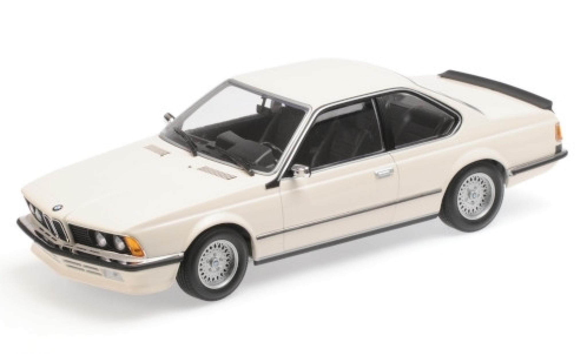 Bmw 635 CSI 1/18 Minichamps bianco 1982 modellino in miniatura