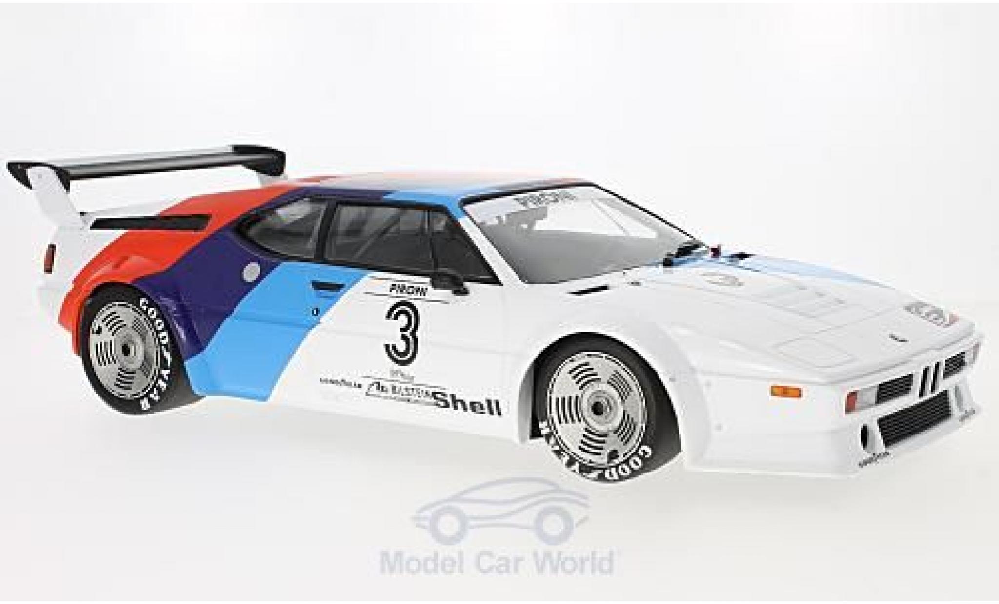 Bmw M1 1979 1/12 Minichamps Procar No.3 Motorsport Procar 1979 D.Pironi modellino in miniatura