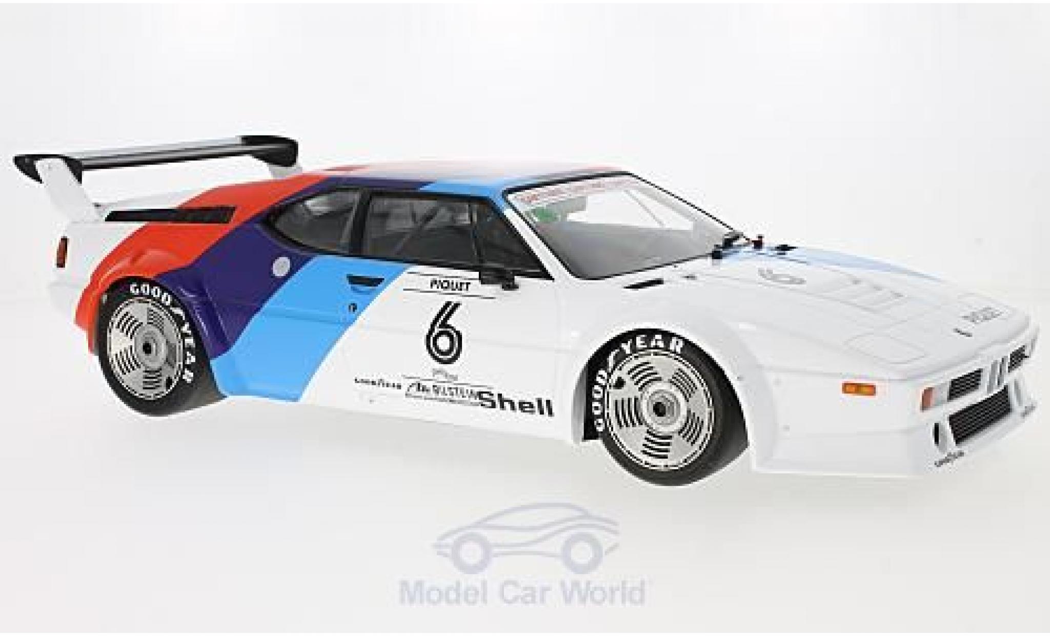 Bmw M1 1979 1/12 Minichamps Procar No.6 Motorsport Procar 1979 N.Piquet modellino in miniatura