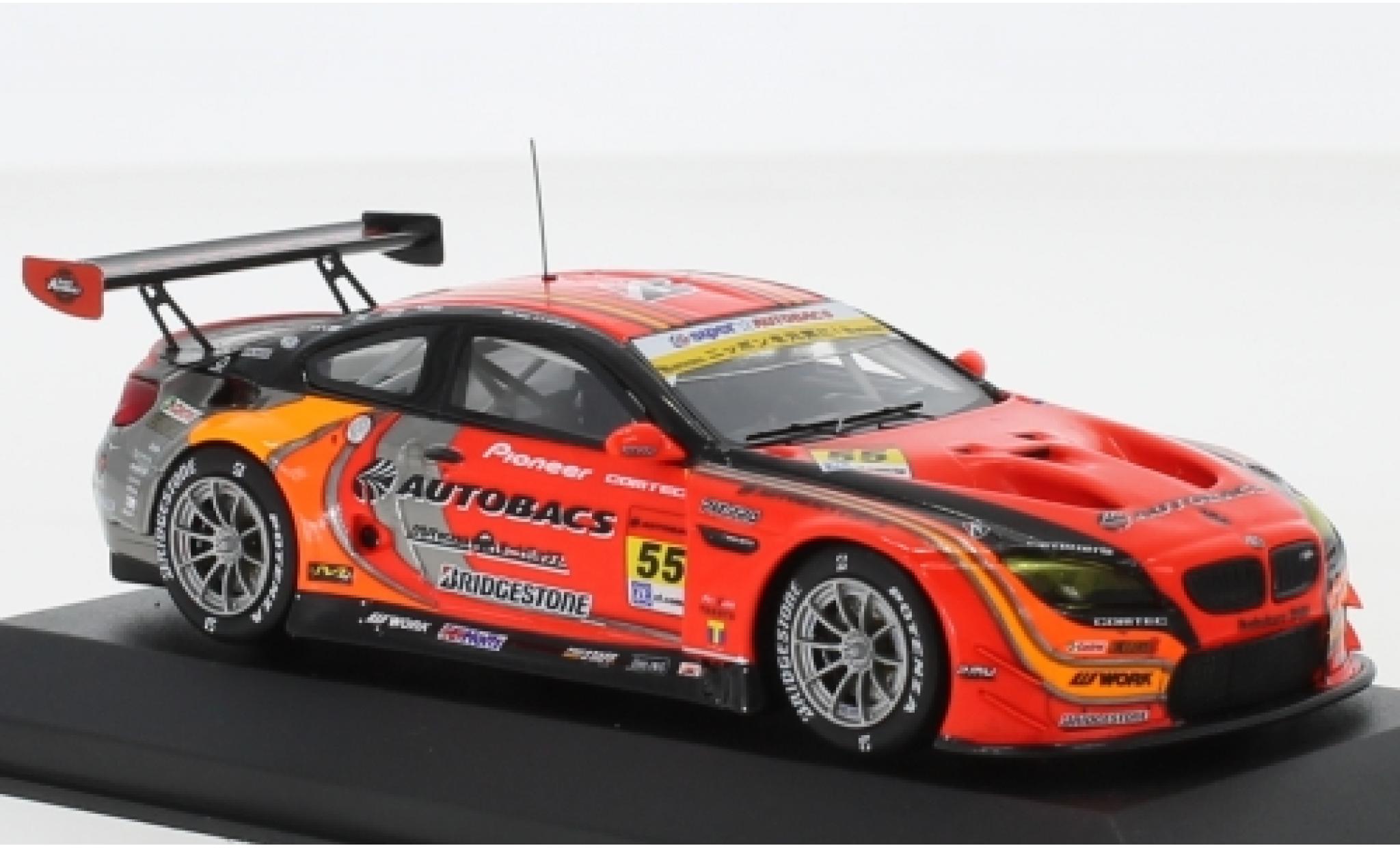 Bmw M6 1/43 Minichamps GT3 No.55 Team Arta Autobacs Super GT Fuji 2017 S.Takagi/S.Walkinshaw modellino in miniatura