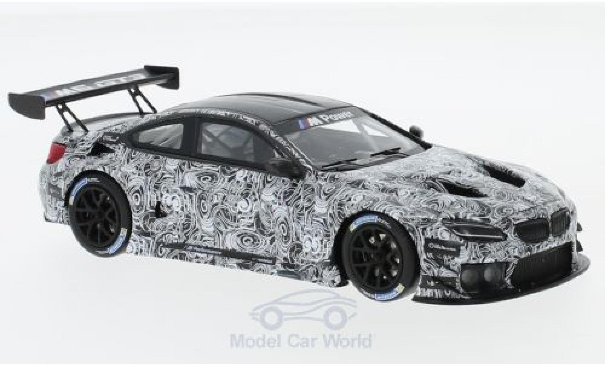 Bmw M6 1/43 Minichamps GT3 Spa 2015 Presentation modellino in miniatura