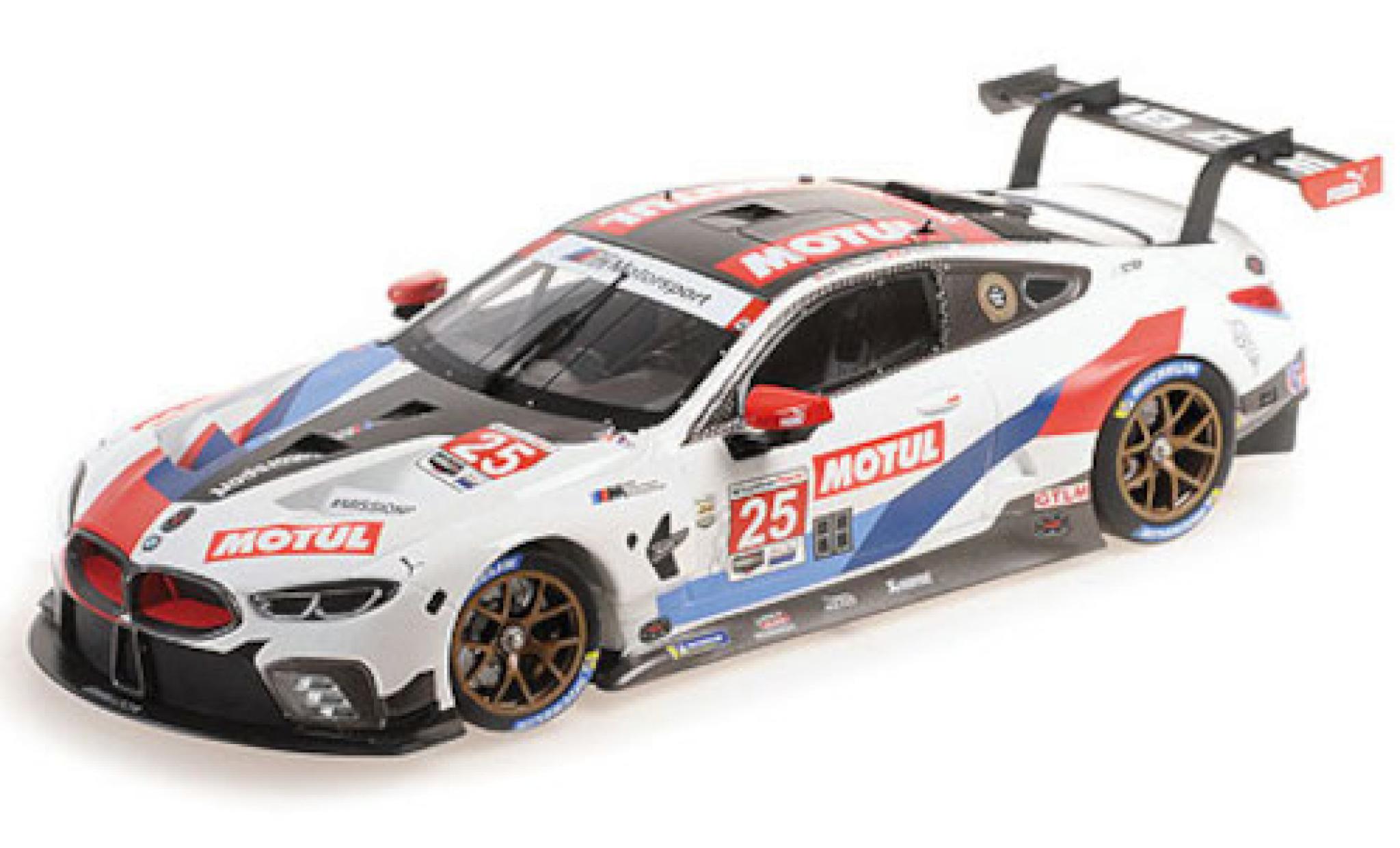 Bmw M8 1/18 Minichamps GTE No.25 RLL Racing 24h Daytona 2020 C.de Phillippi/P.Eng/C.Herta/B.Spengler modellino in miniatura