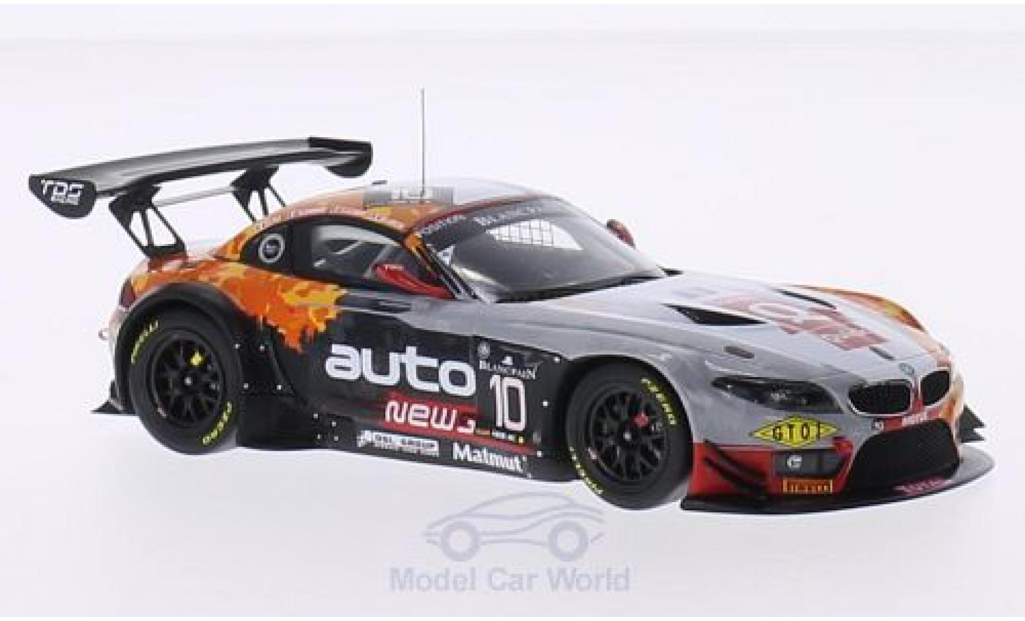 Bmw Z4 E89 1/43 Minichamps GT3 (E89) No.10 Team TDS Racing 24h Spa 2014 N.Armindo/E.Clement/B.Lariche/O.Pla modellino in miniatura