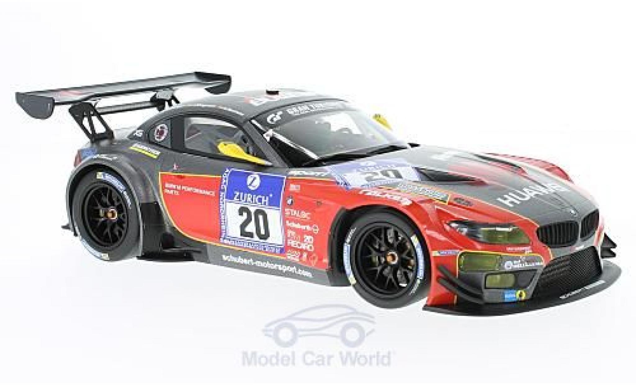 Bmw Z4 E89 1/18 Minichamps GT3 (E89) No.20 Team Schubert 24h Nürburgring 2015 D.Baumann/C.Hürtgen/J.Klingmann/M.Tomczyk modellino in miniatura