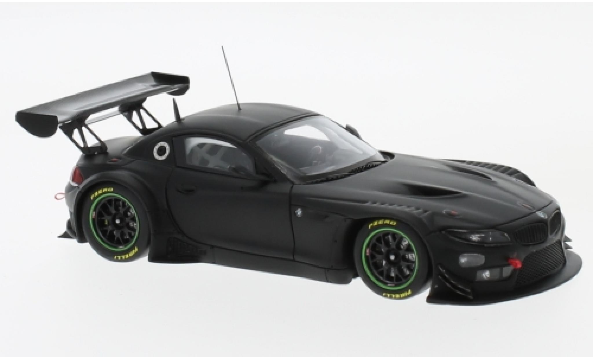 Bmw Z4 1/43 Minichamps GT3 matt-nero Plain Body Version modellino in miniatura