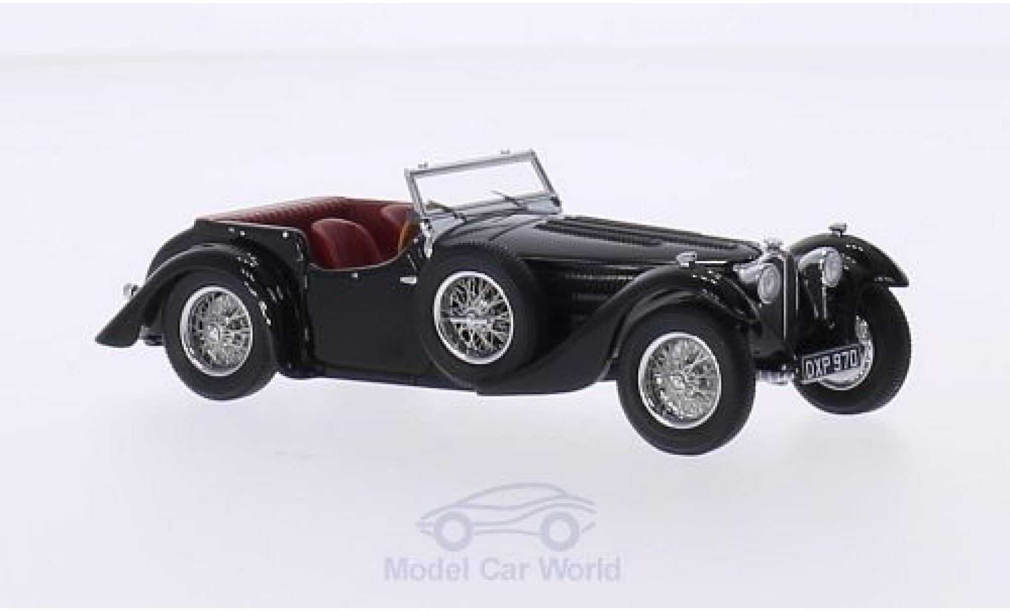 Bugatti 57 S 1/43 Minichamps Typ C Corsica Roadster RHD 1938 Blackhawk Museum Collection modellino in miniatura
