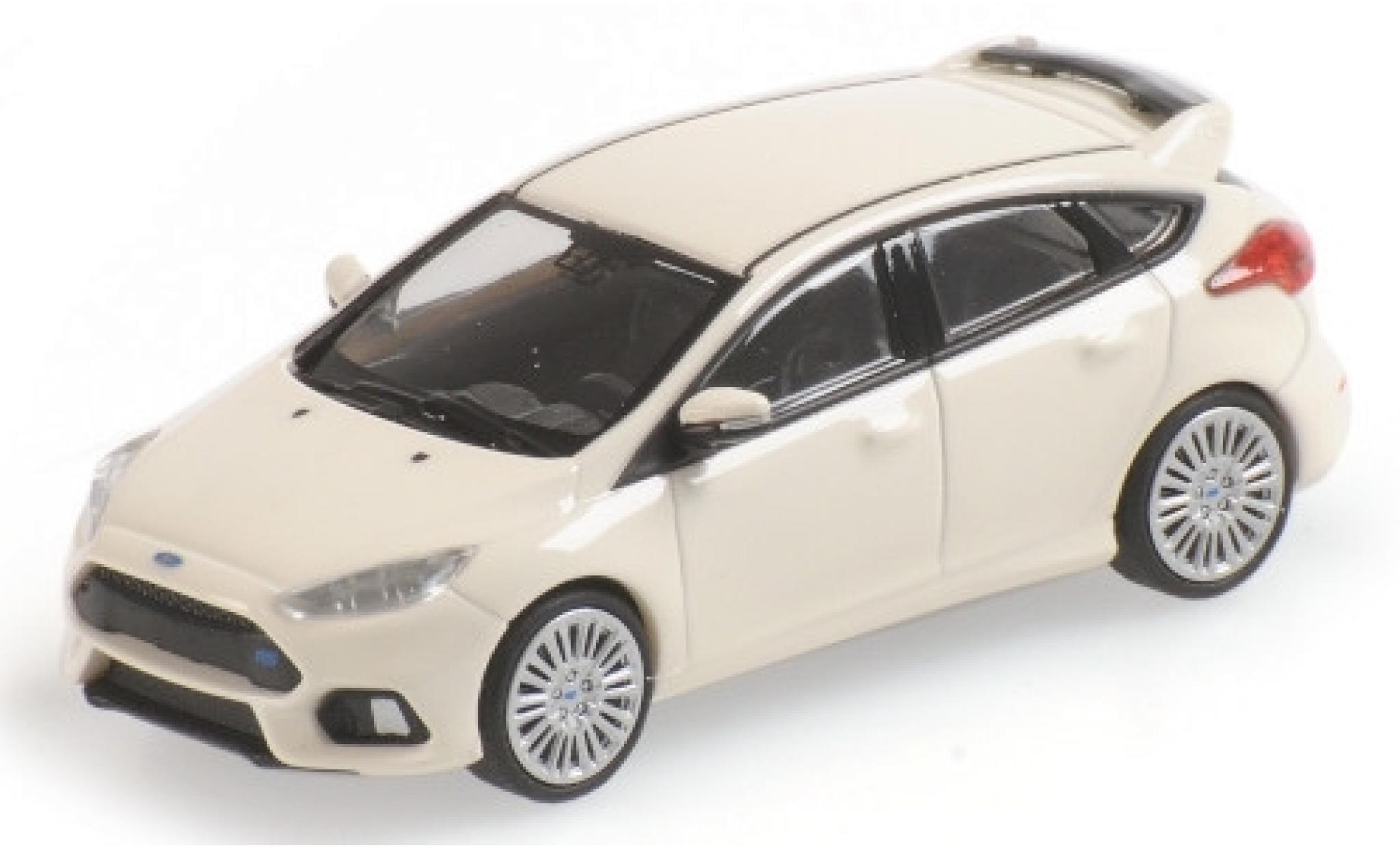 Ford Focus 1/87 Minichamps RS bianco 2018 modellino in miniatura