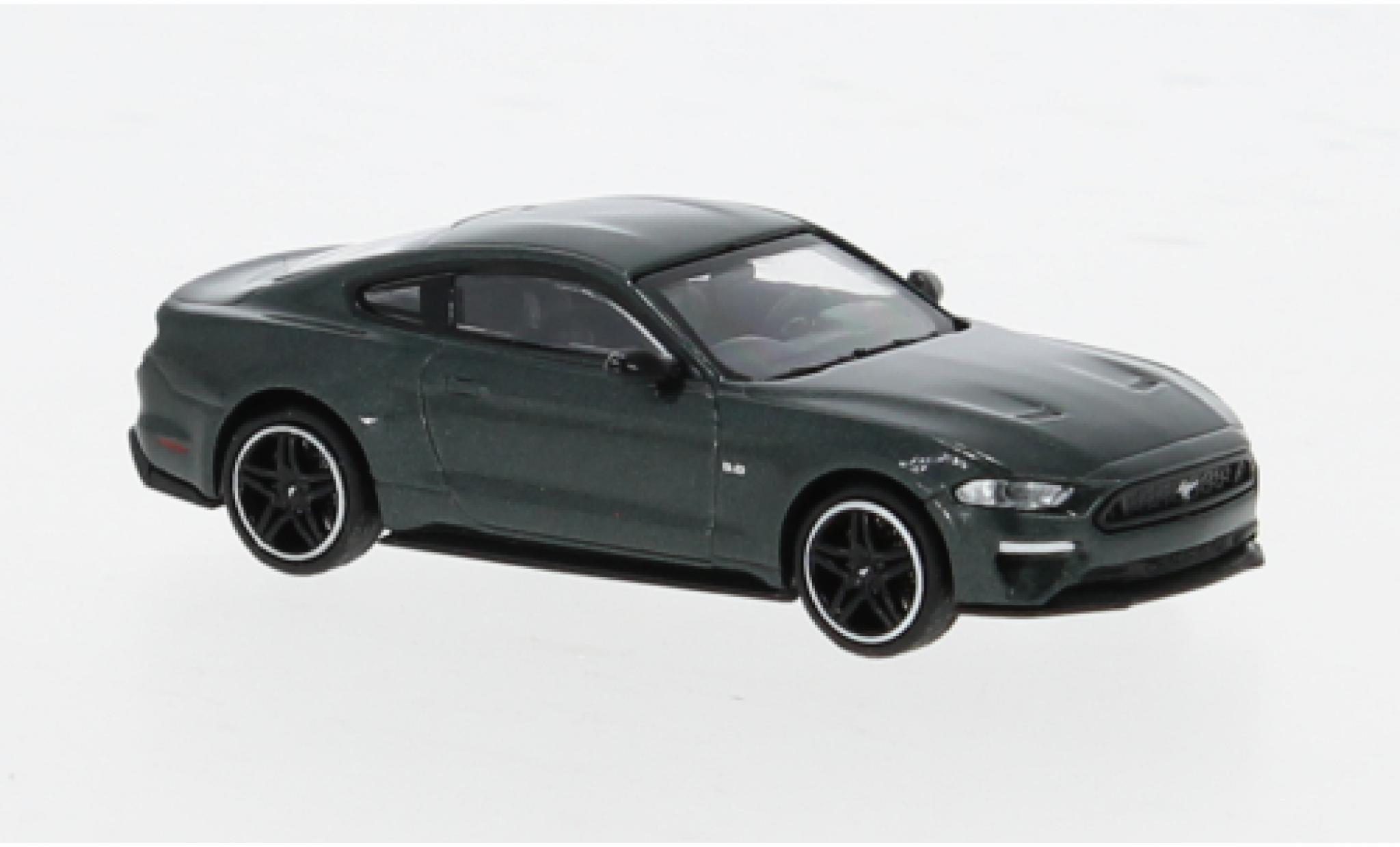 Ford Mustang 1/87 Minichamps GT metallise grün 2018 1:87 modellino in miniatura