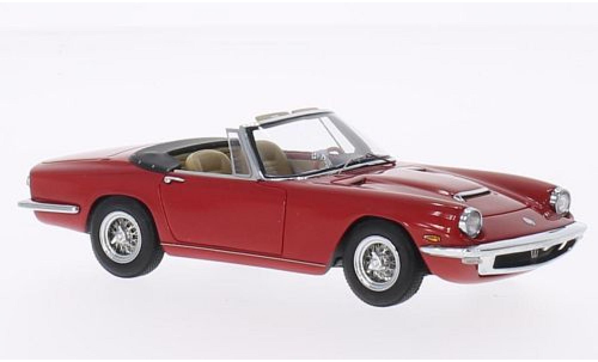 Maserati Mistral 1/43 Minichamps Spyder rosso 1964 modellino in miniatura