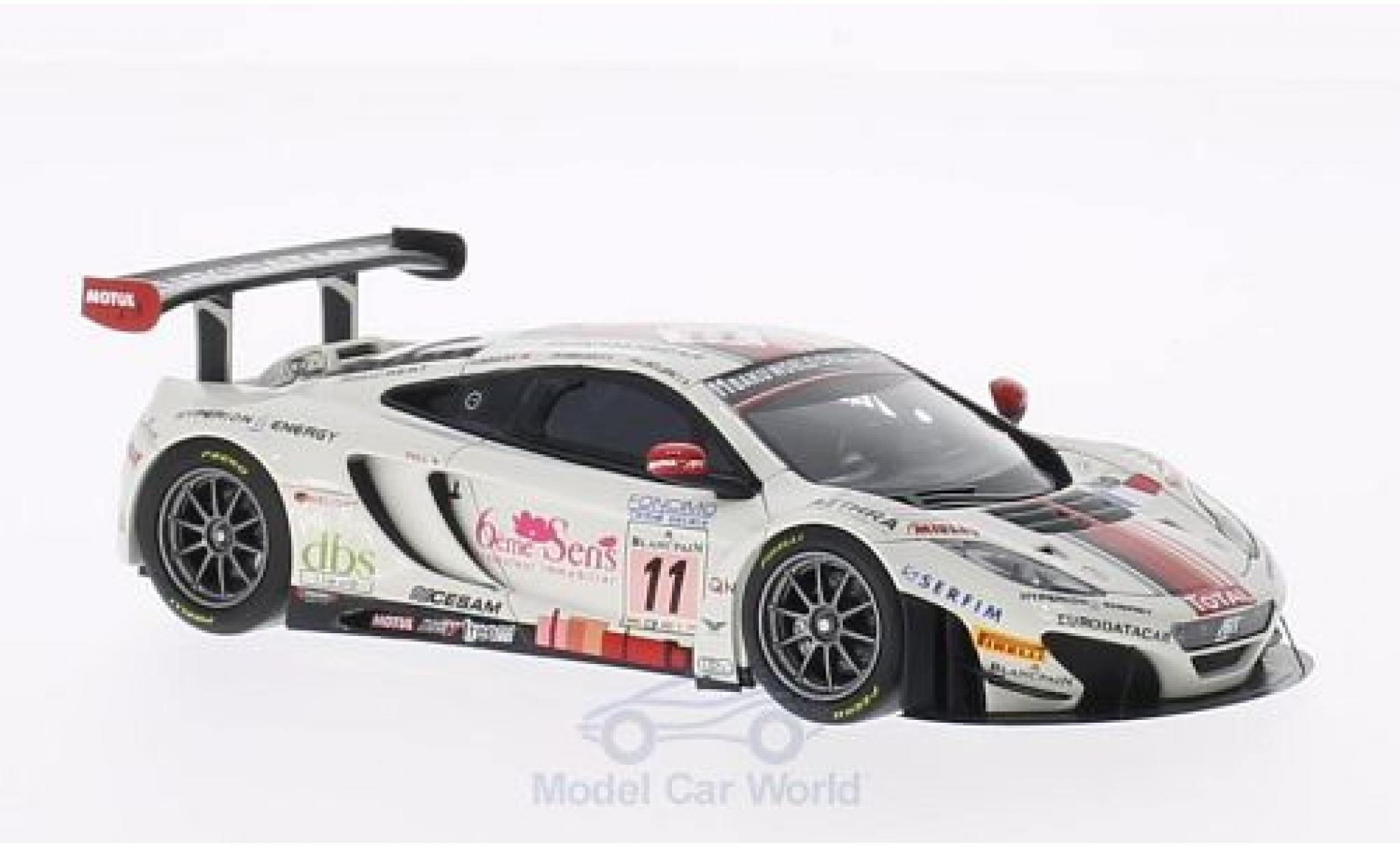 McLaren MP4-12C 1/43 Minichamps 12C GT3 No.11 24h Spa 2013 /M.Parisy modellino in miniatura